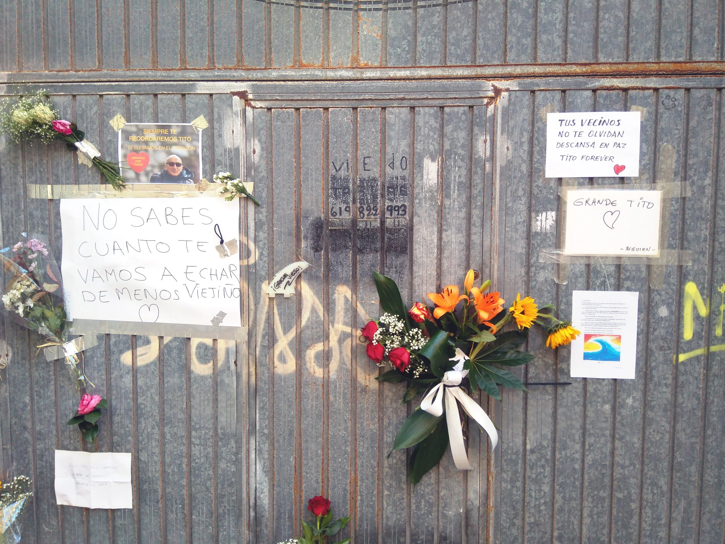 Homenaje en la ciudad