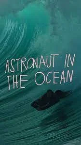 Astronaut in the ocean