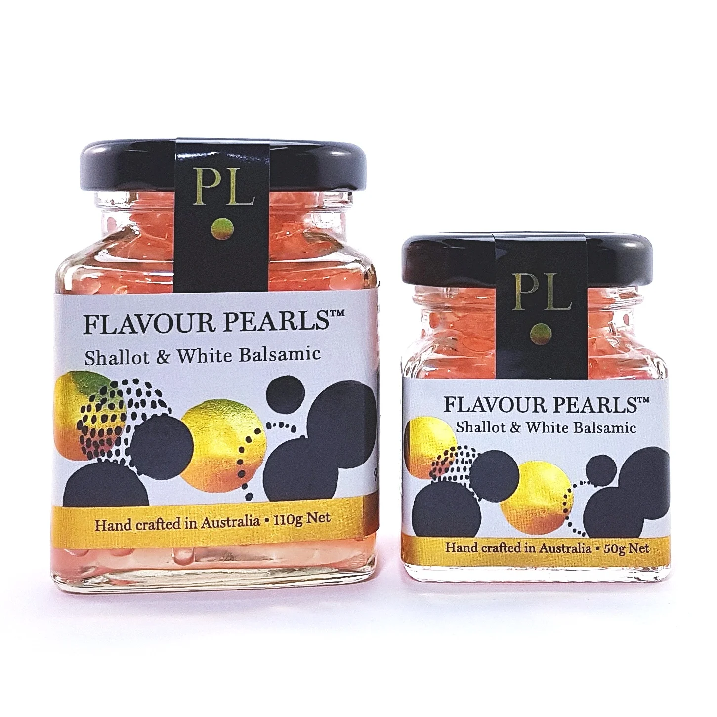 Shallot and White Balsamic Flavour Pearls