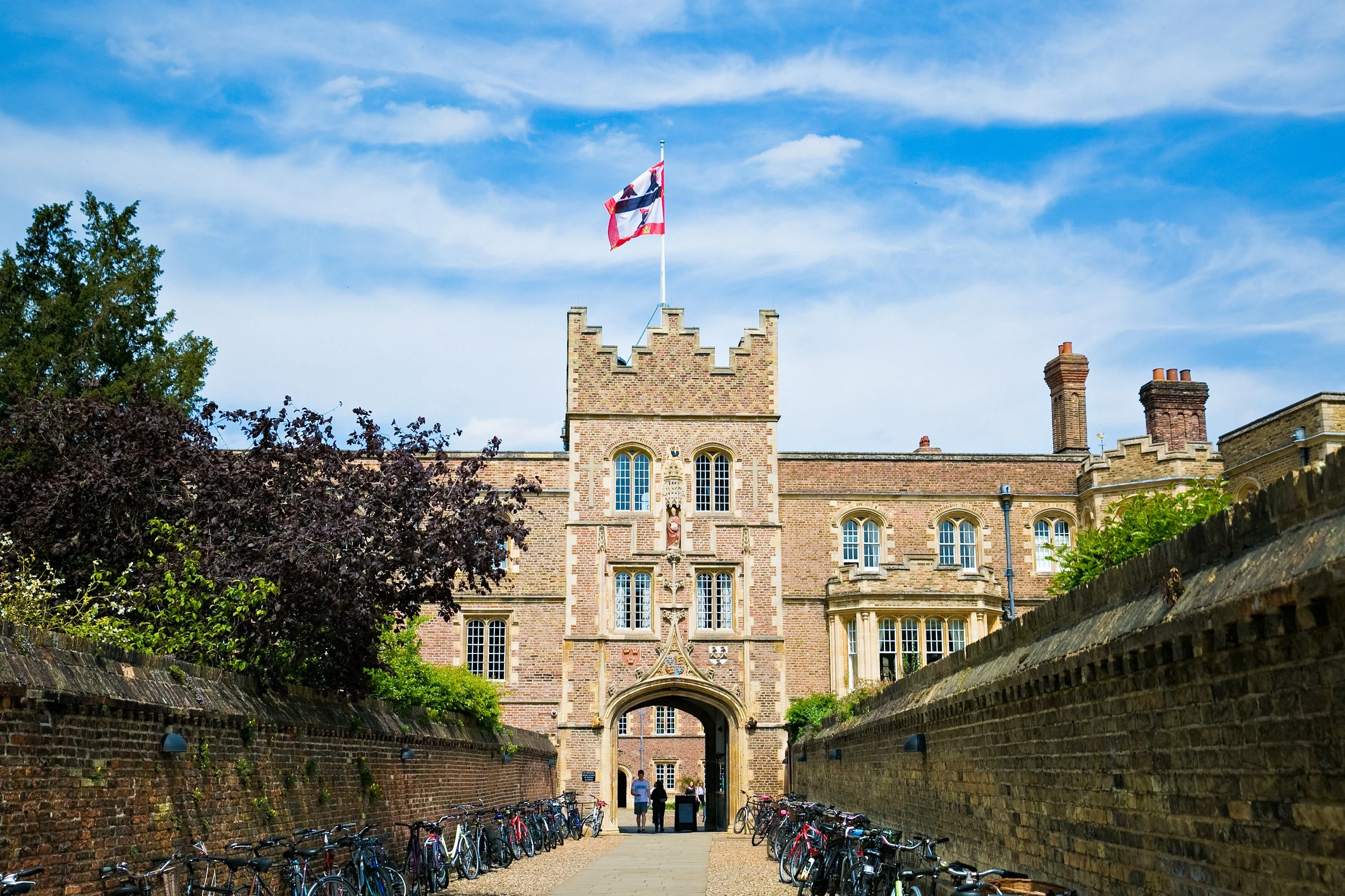 Chimney Entrance to Jesus College, Cambridge