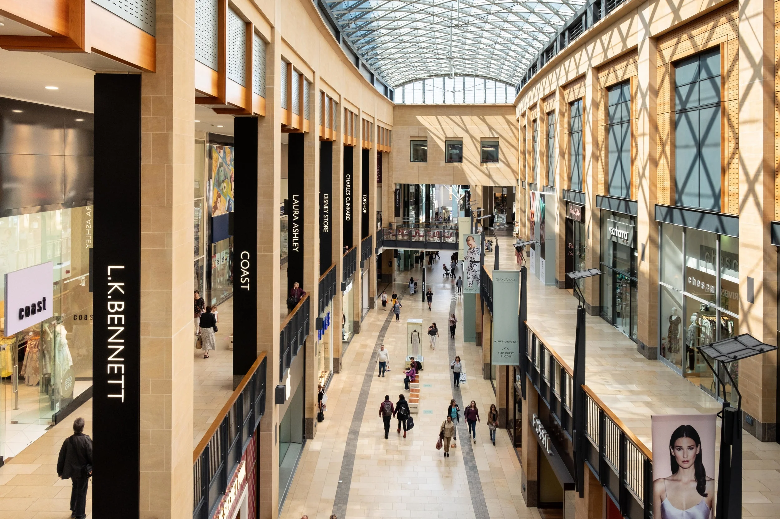 The Grand Arcade shopping centre, Cambridge