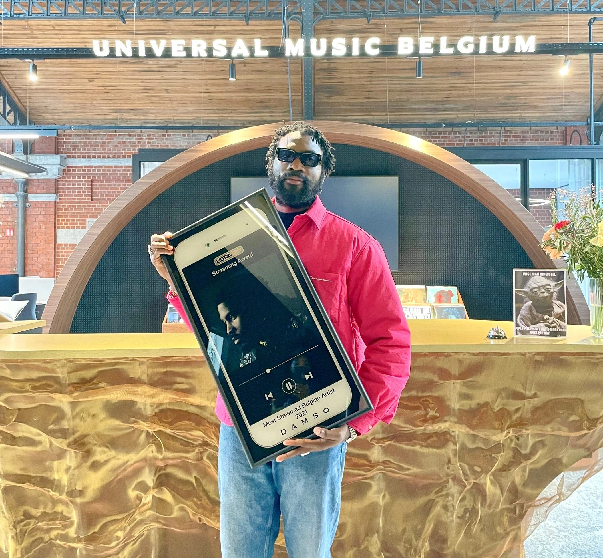 Damso wins fourth Ultratop Streaming Award