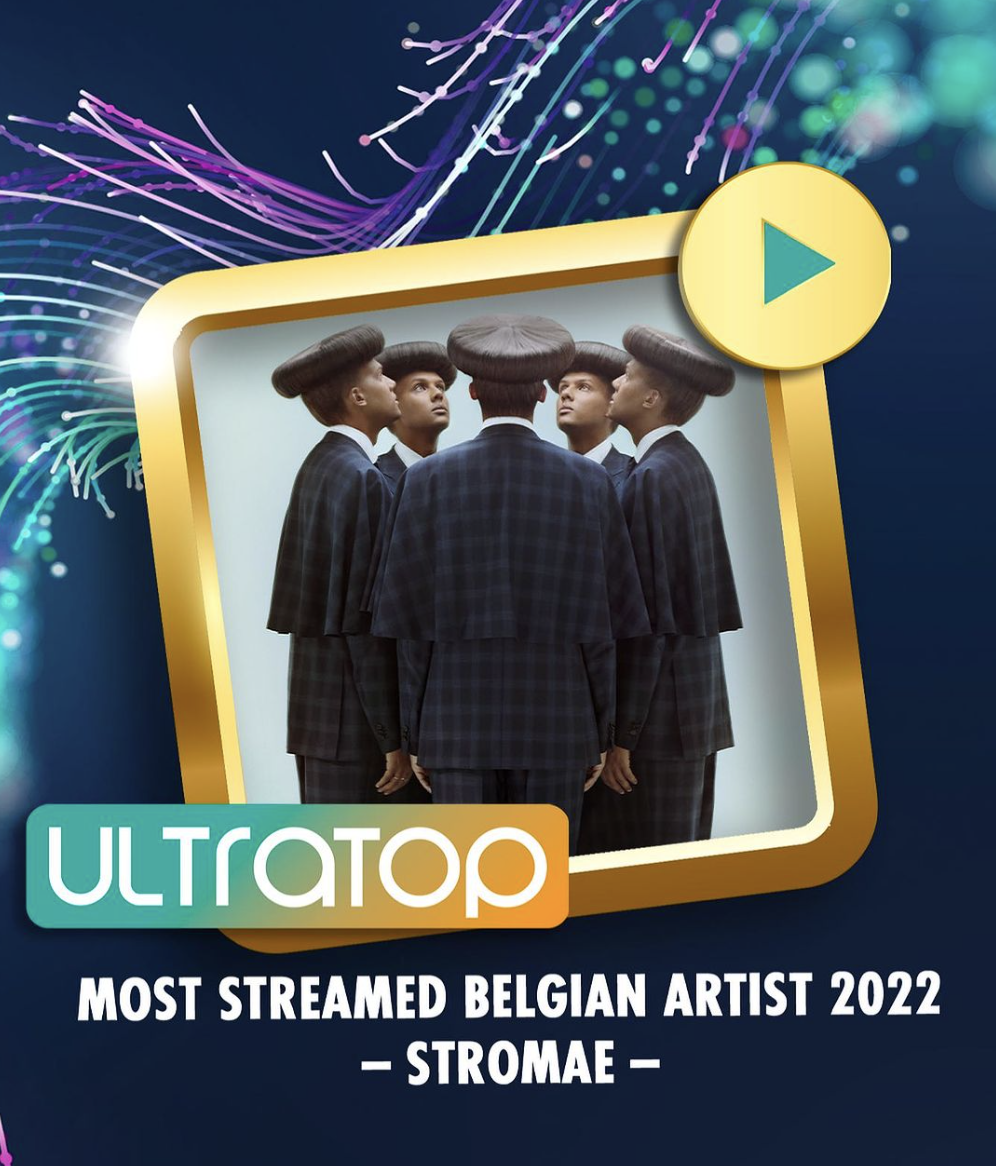 Stromae remporte l'Ultratop Streaming Award 2022 et devient quadruple lauréat