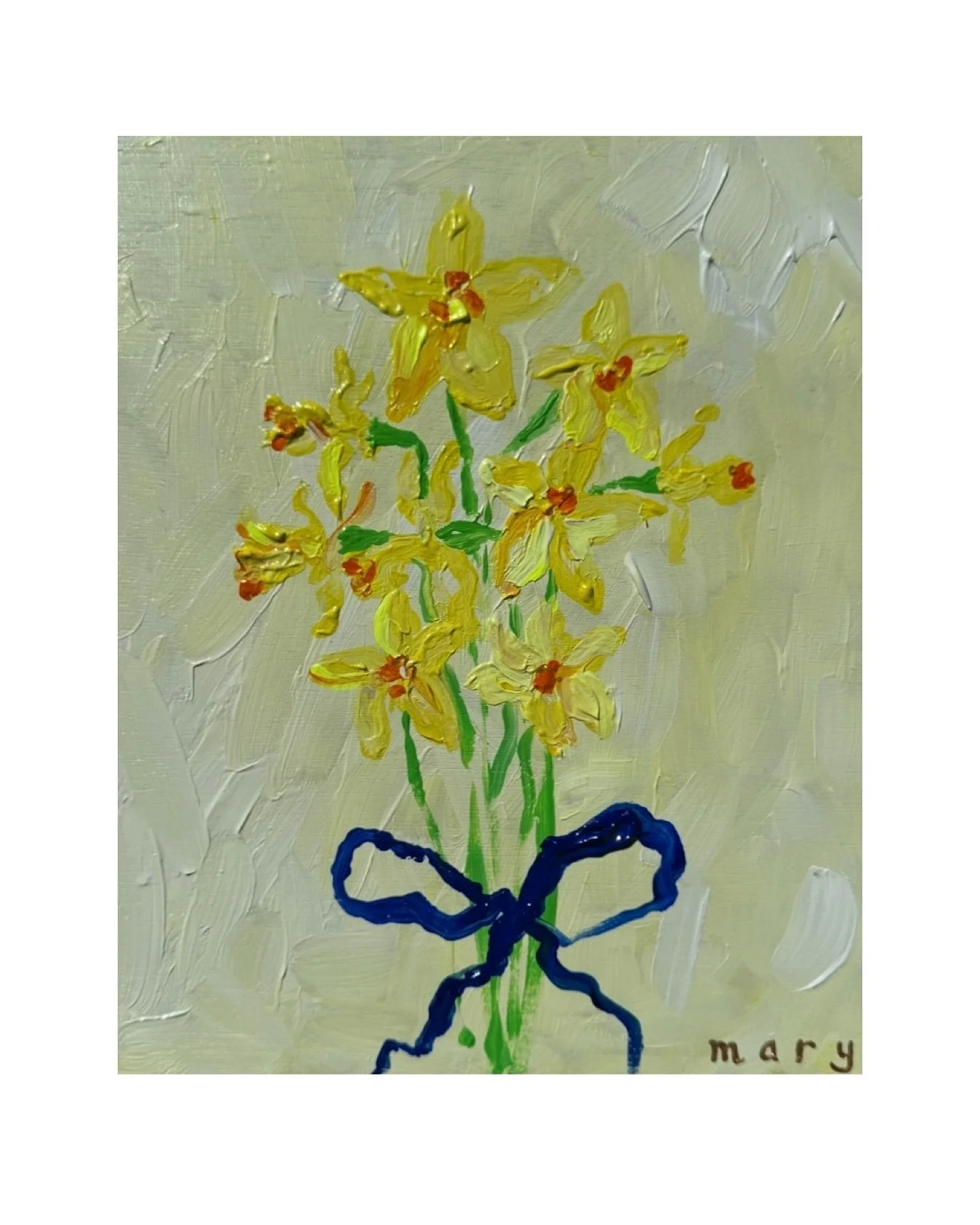 An ultra-rare bouquet of daffs looking to find it&rsquo;s forever home 😍

DM if fancy them or buy via my website. 
&pound;125 inc uk p&amp;p, framed and ready to add a dose of Spring to your wall 💞