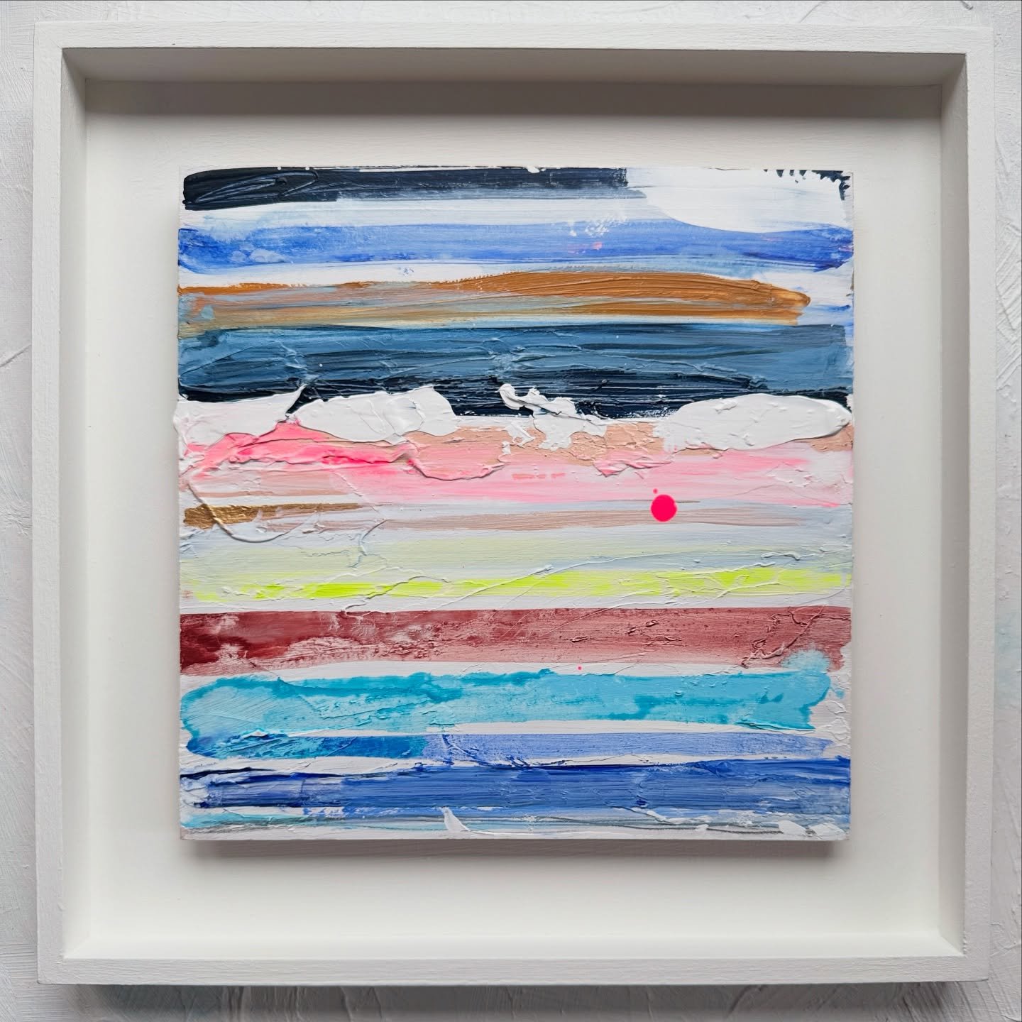 Thought for the day: stripes are cool. 😎 

&lsquo;Palma&rsquo;
Mixed media
Available 💞

#abstractstripe #abstractart #abstractscapes #abstract #abstractpainting