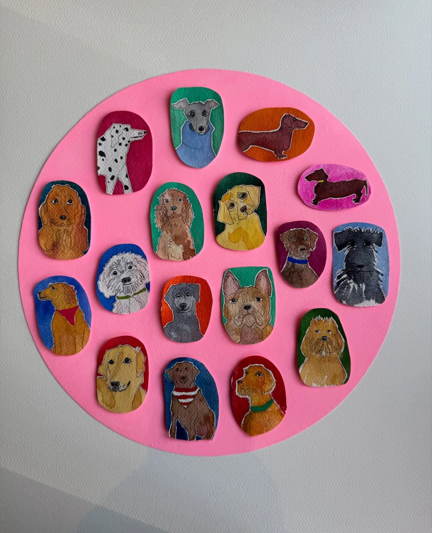 This lot are off to the framers to receive cuddles and treats 🦴 🐕 

#dogsofinstagram #dogillustration #dogstyle