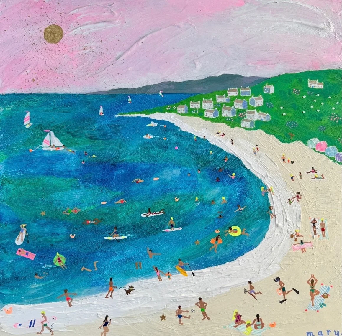 Beachy goodness in my print shop 🙌

#beach #beachlife #beachpainting #beachart #marydonald