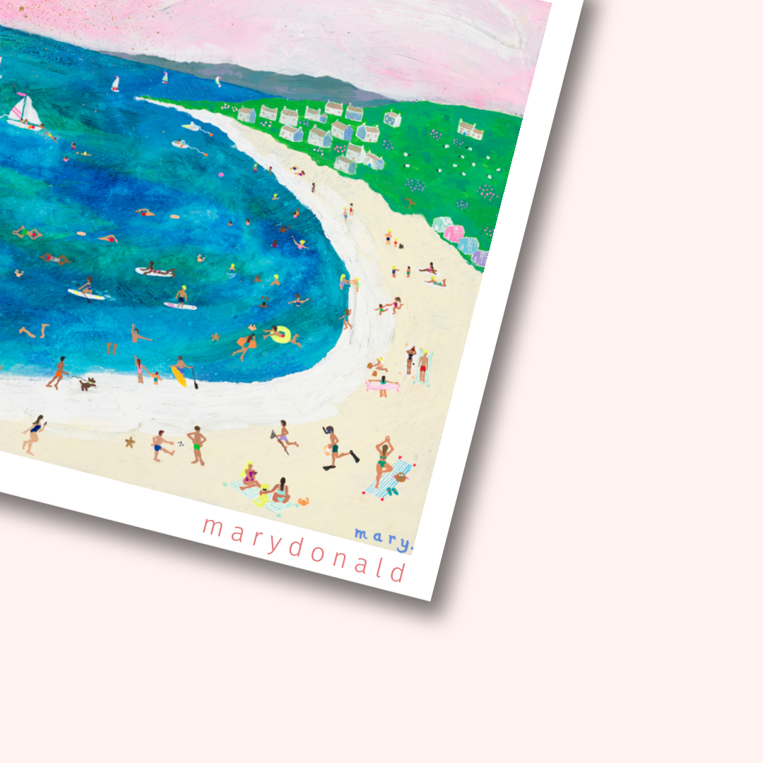 Mary Donald beach scene Giclee art print.png