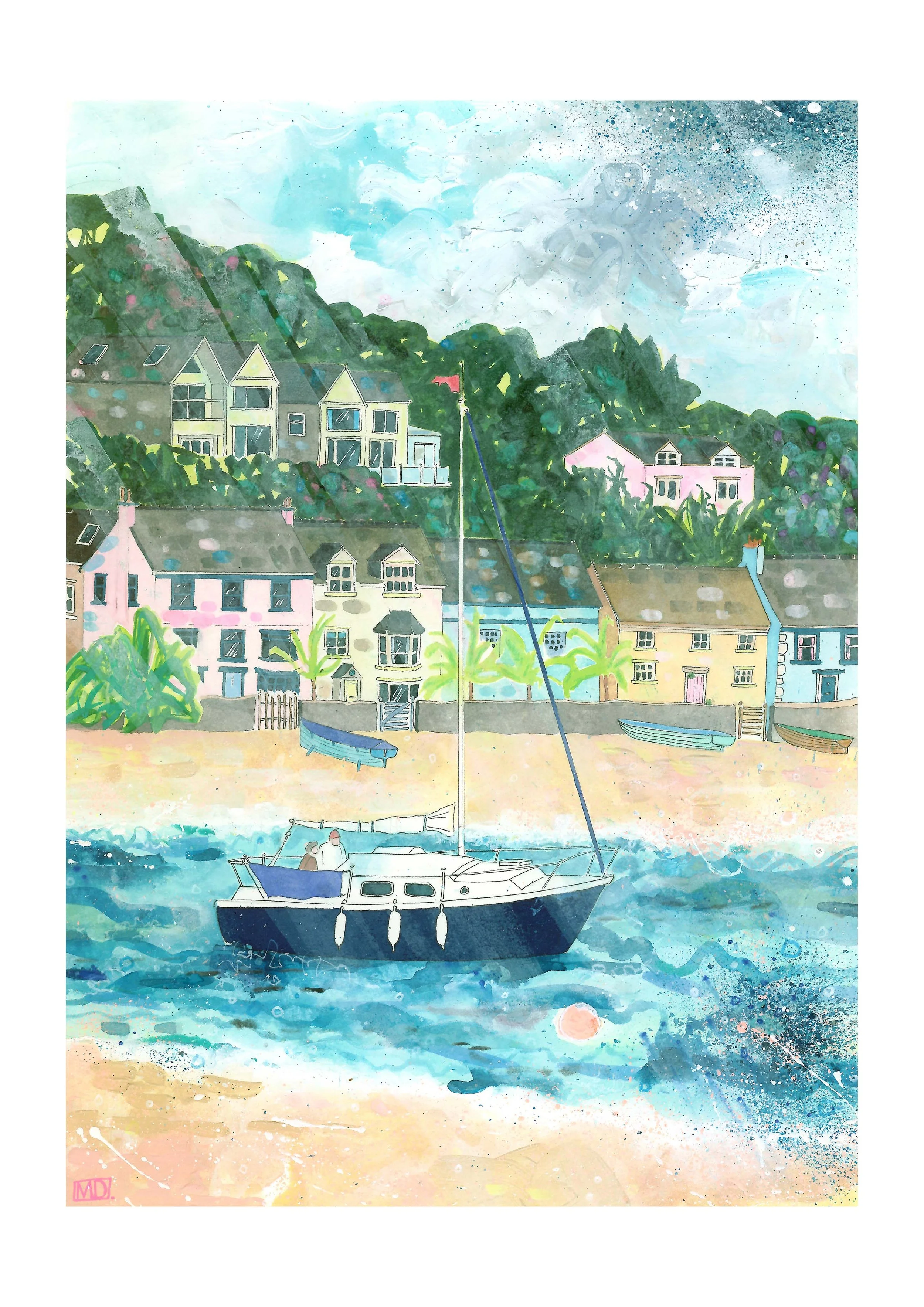 Estuary Life Giclée Art Print