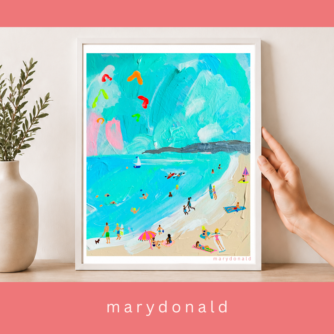 Vacay! Framed Print.png