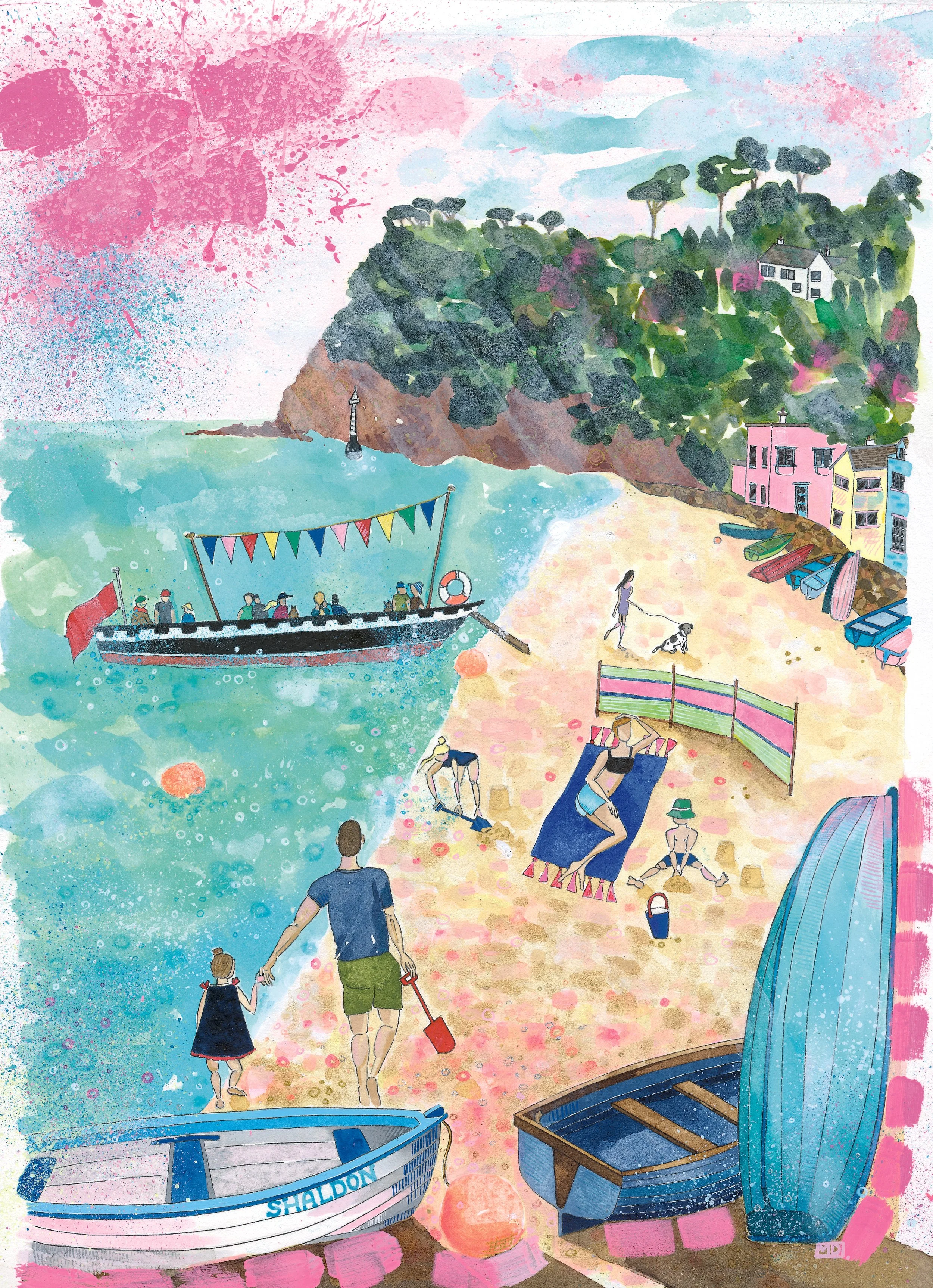 Shaldon Giclée Art Print
