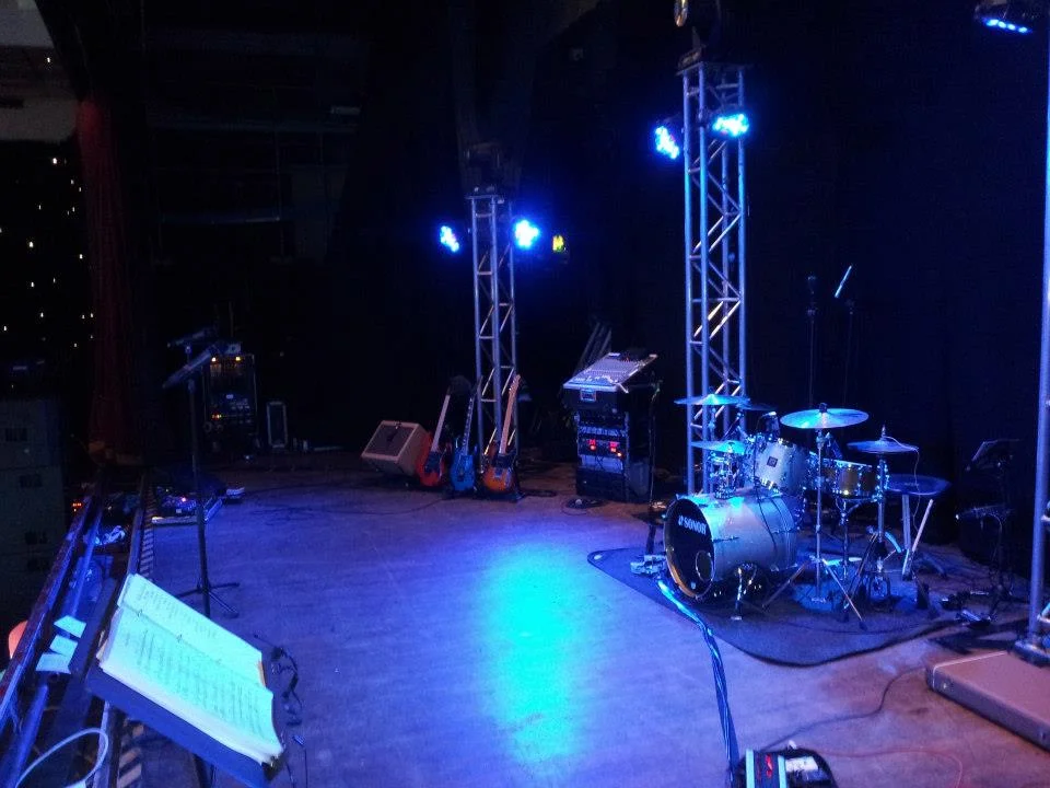 Gigging at New Century Hall, Manchester