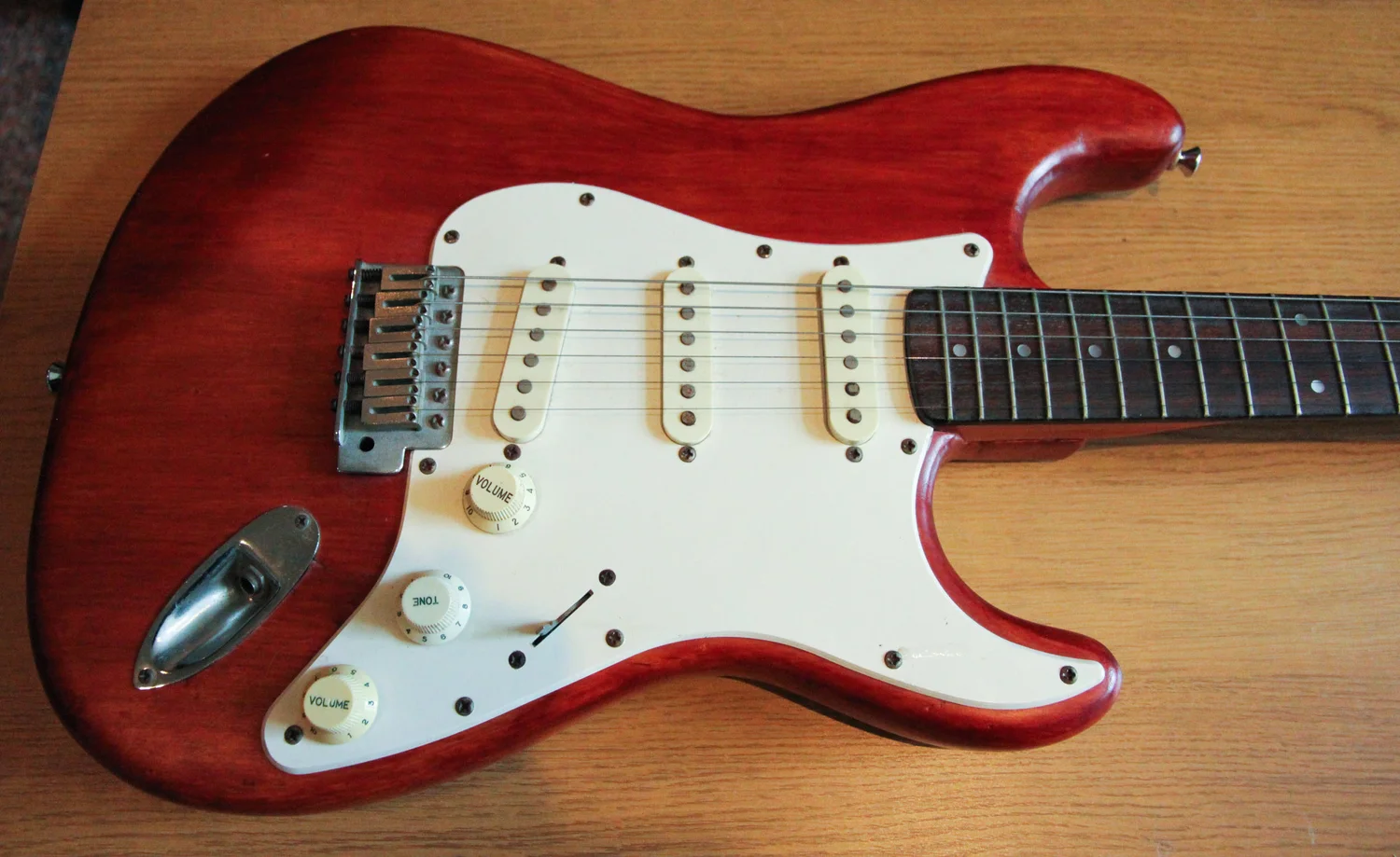 Natural finish Strat make over project — Neil Spencer Bruce