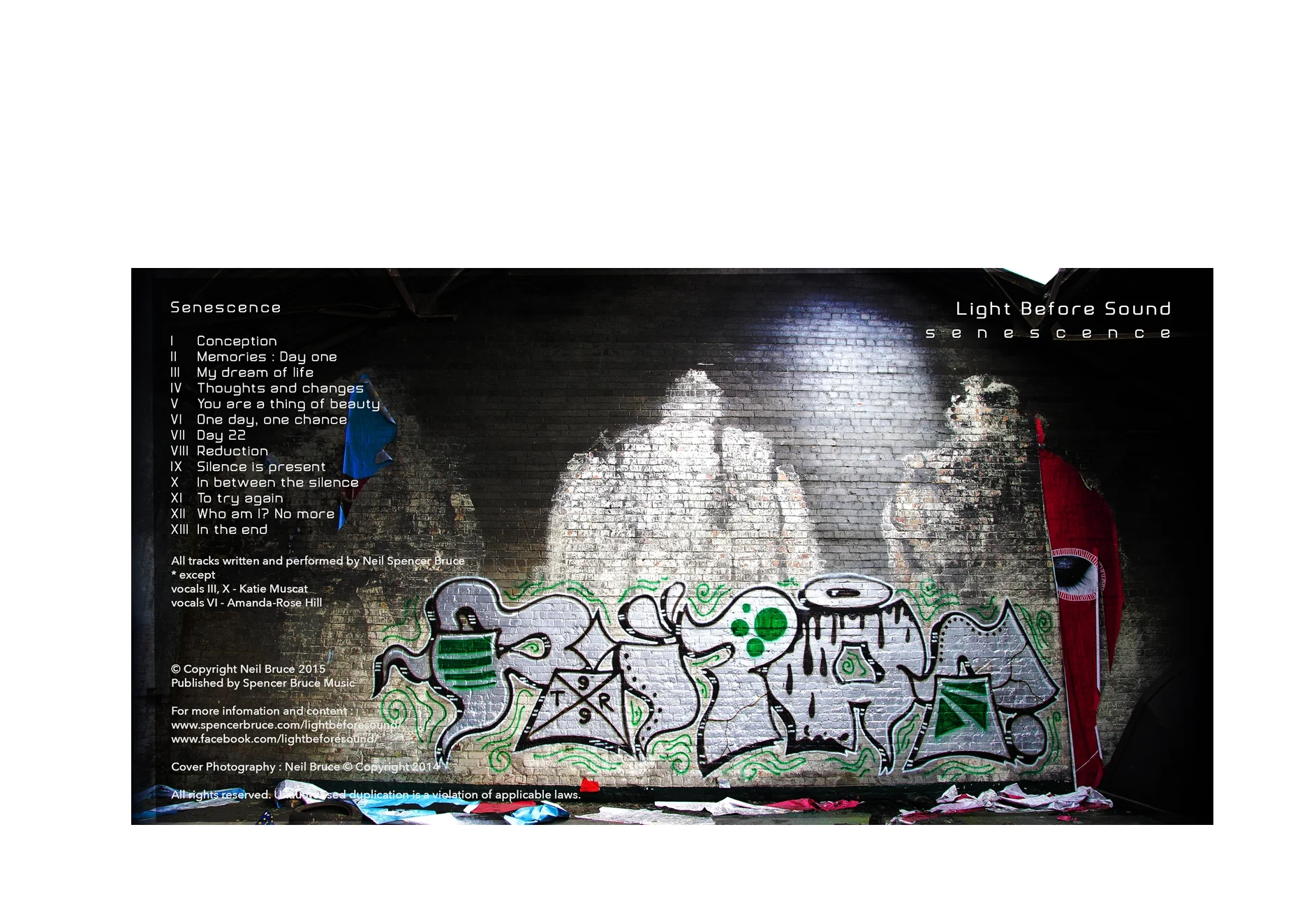 Light Before Sound New Album | Senescence