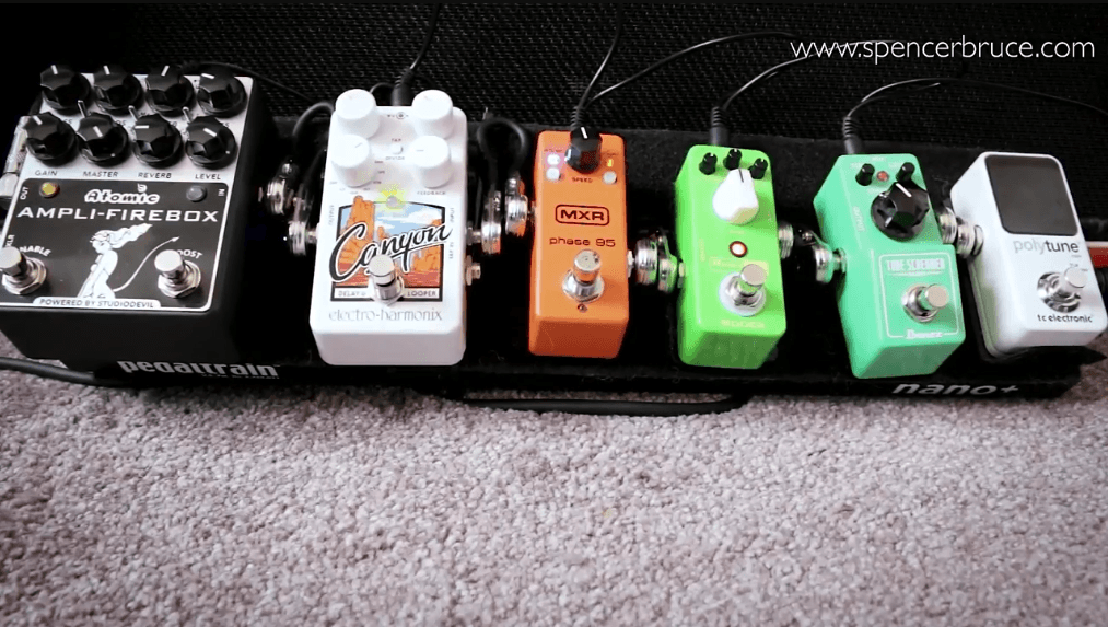 Pedalboard Rundown : featuring Atomic Amplifirebox (with sounds)