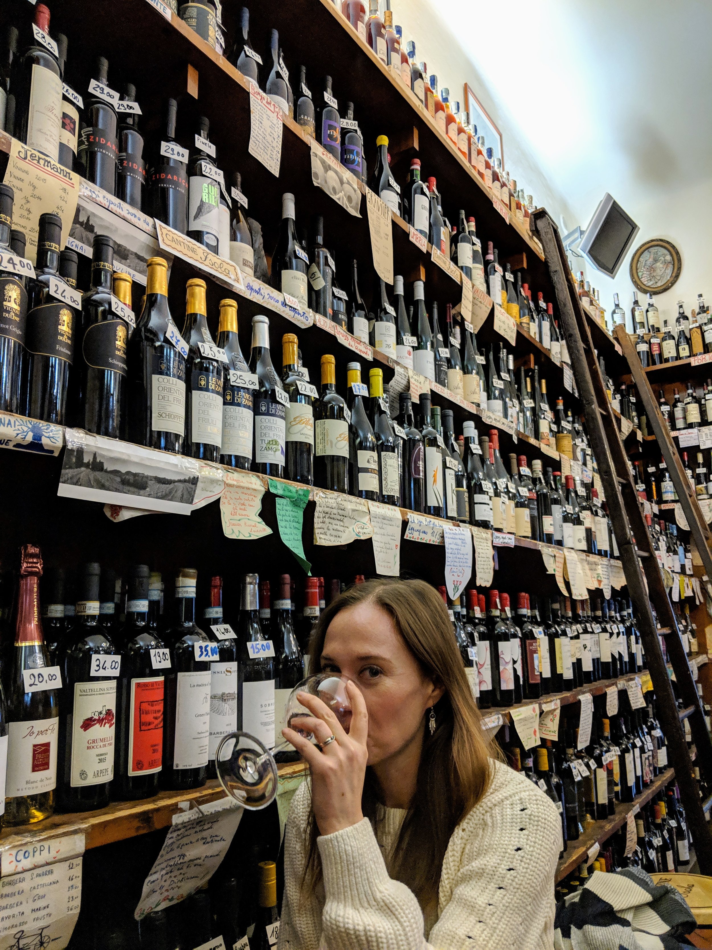 Wine in Milan's Chinatown