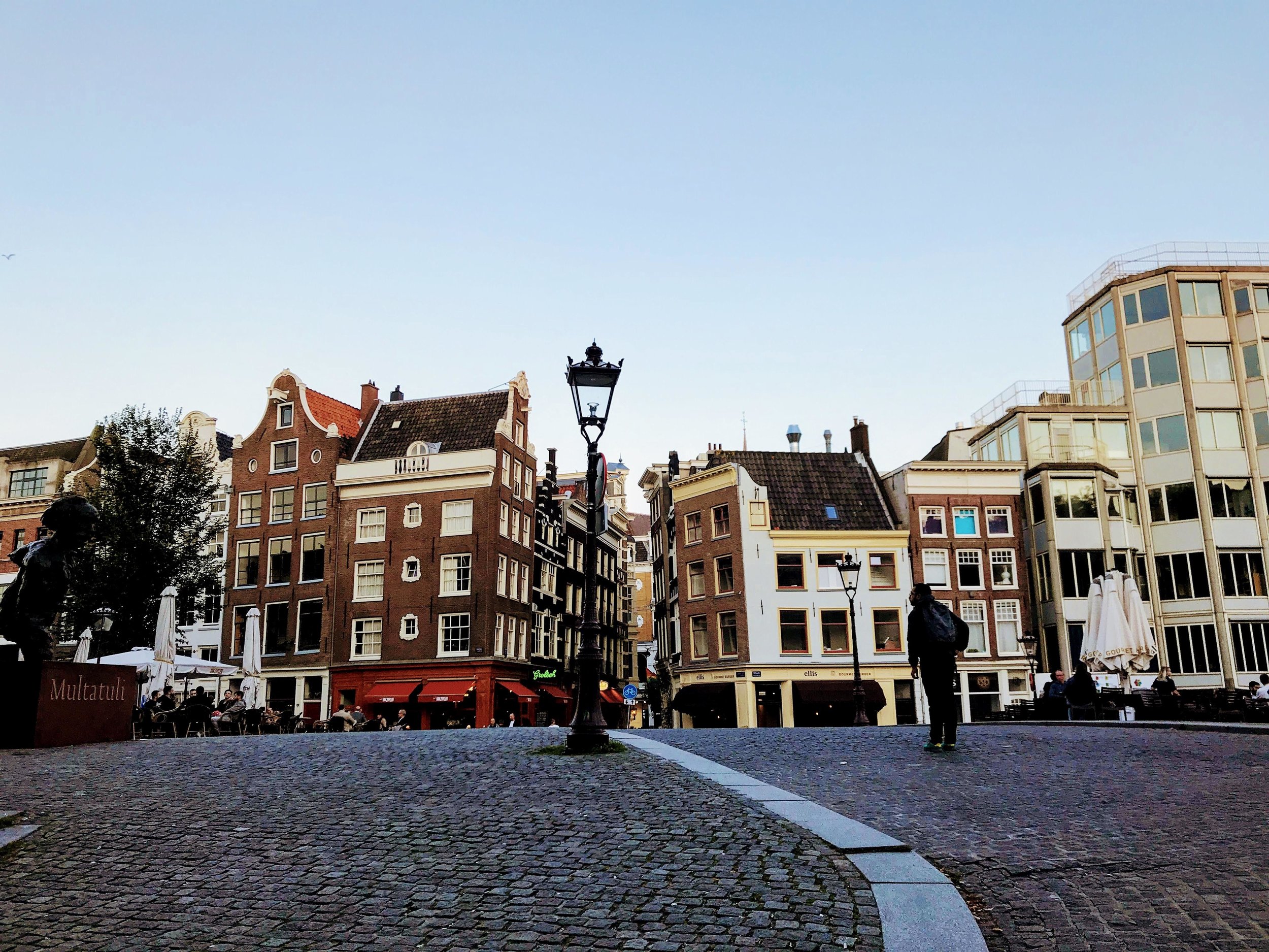 Sunset in Amsterdam