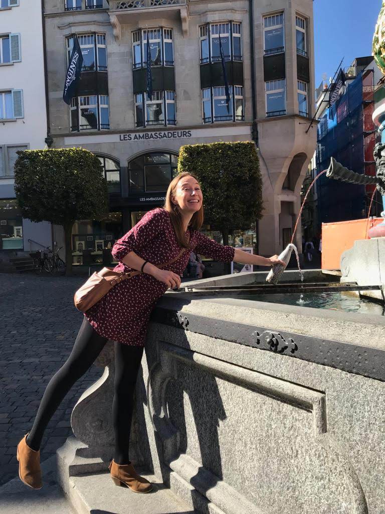 Public water fountain in Lucern