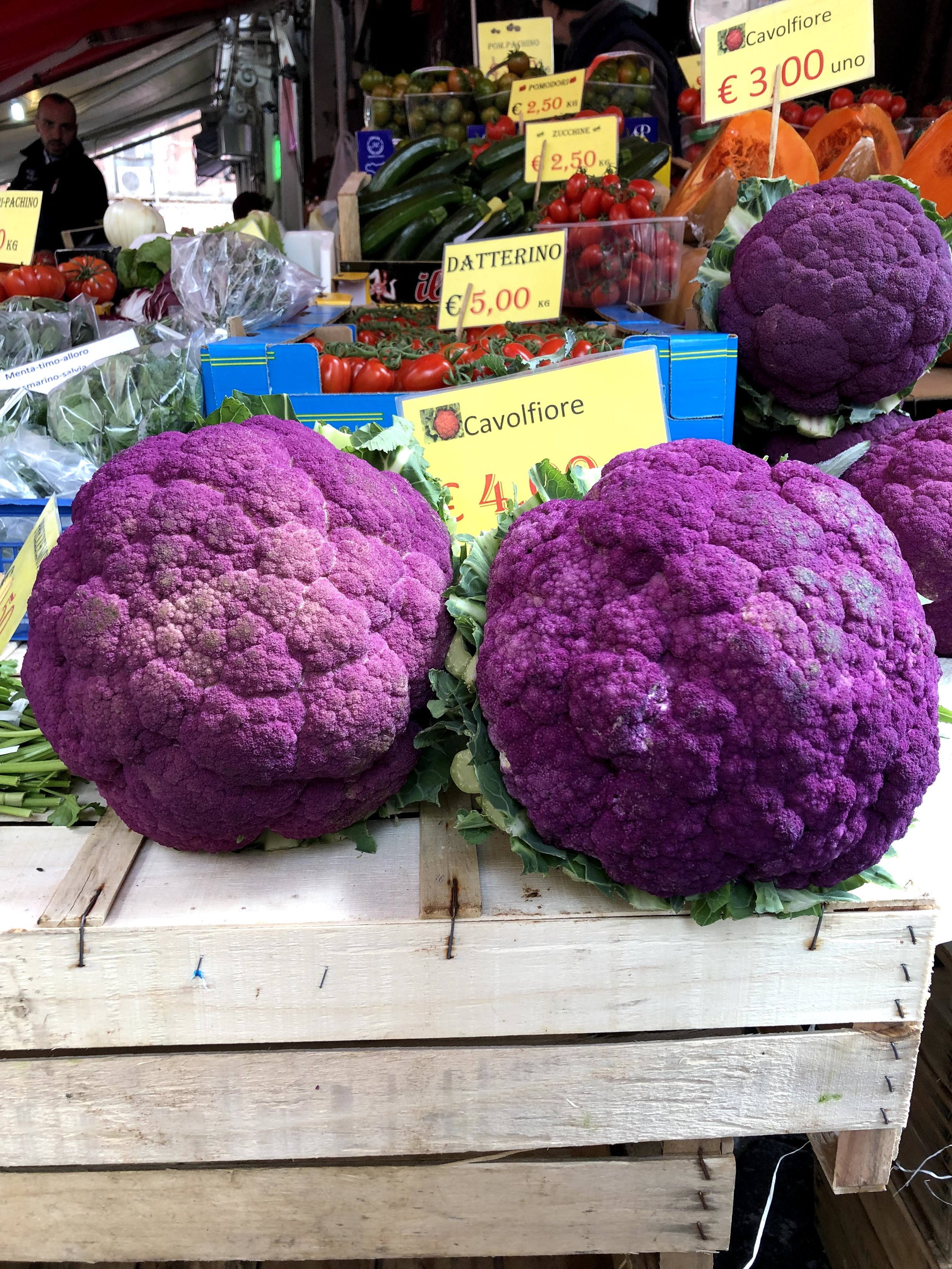 Fresh produce from the market in Catania, Sicily