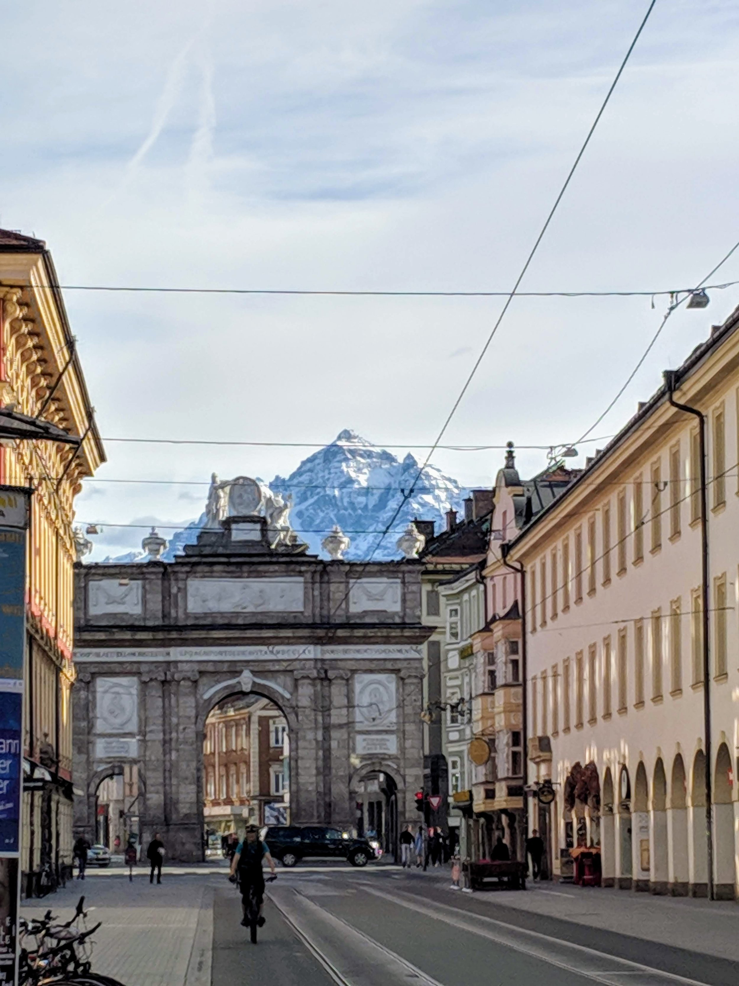 Triumphal Arch in Innsbruck Austria