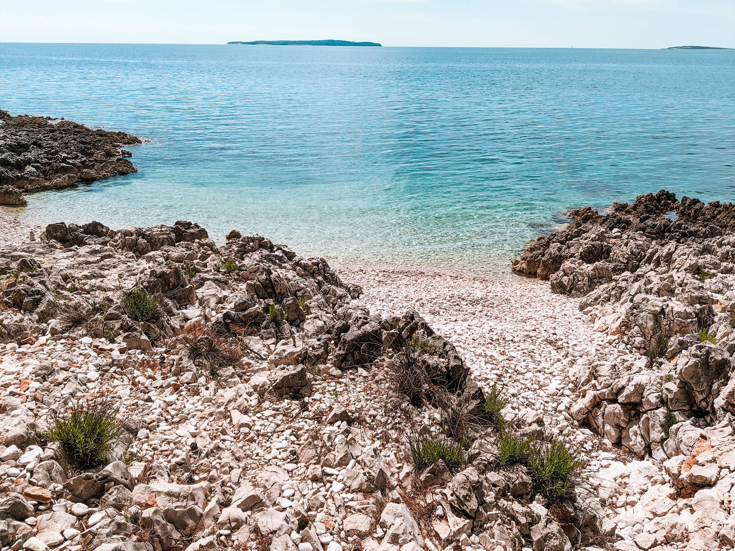 Beach in Cikat, Mali Lôsinj, Croatia