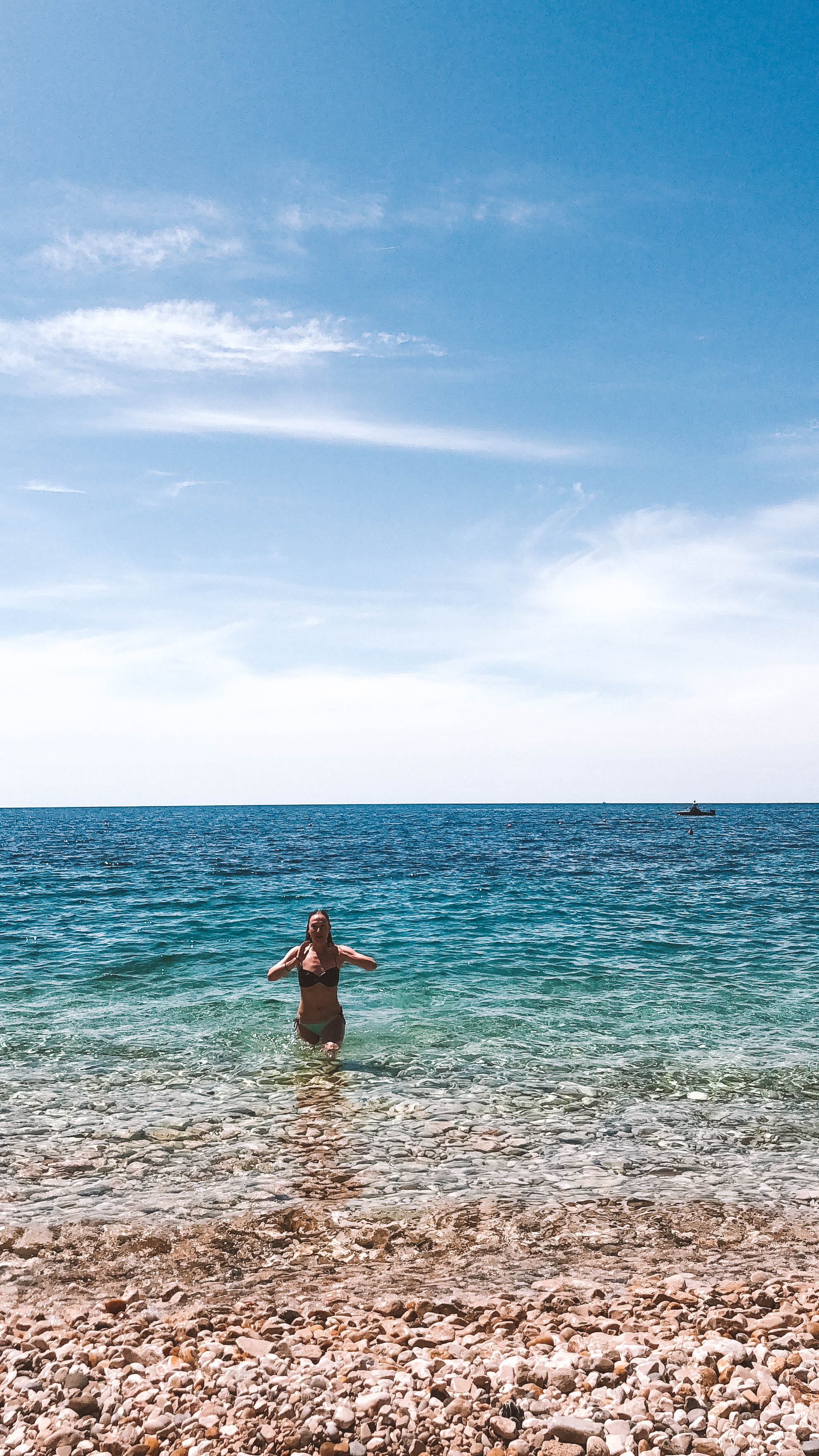 Beach in Cikat, Mali Lôsinj, Croatia