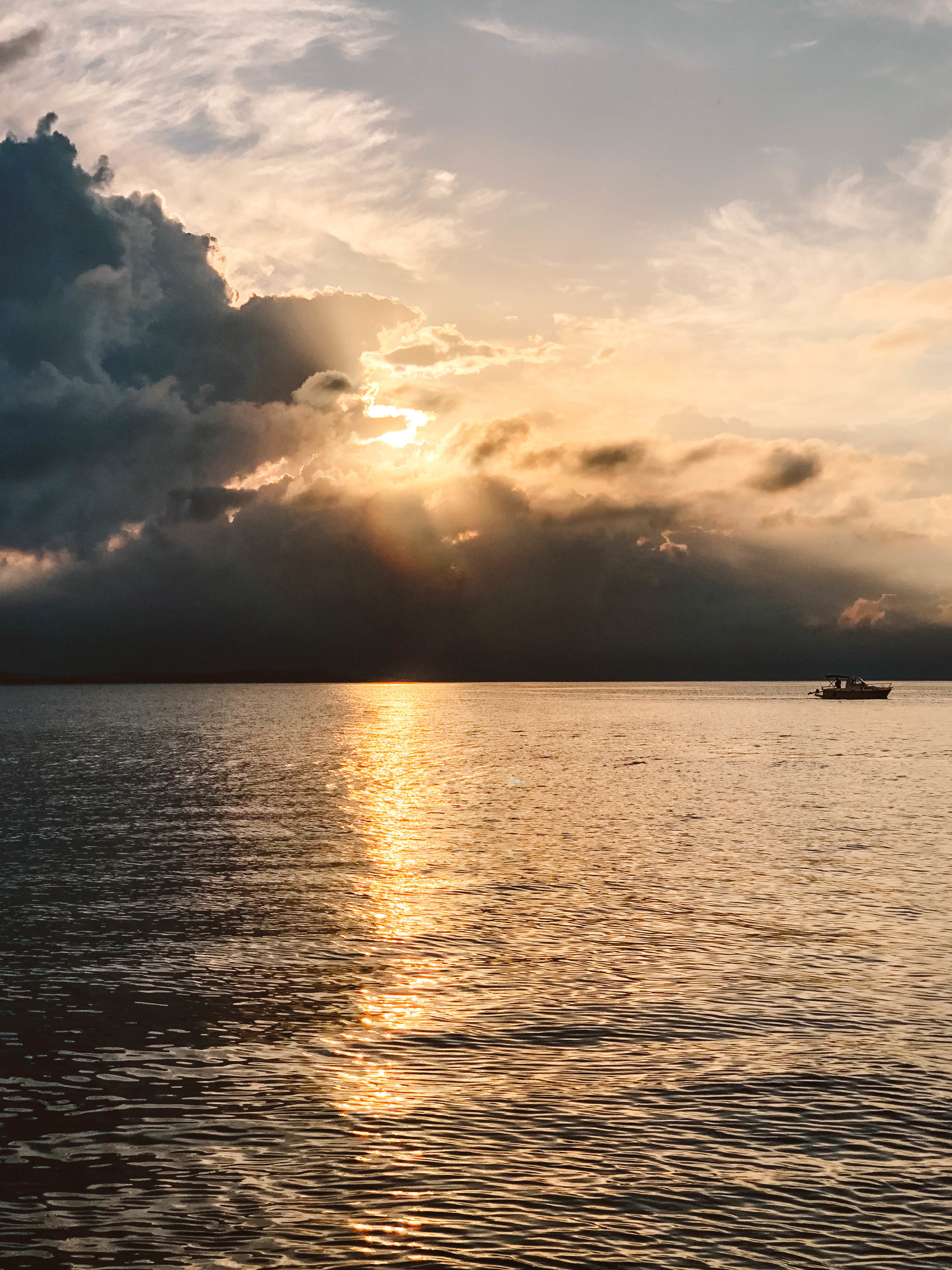 Sunset in Zadar, Croatia