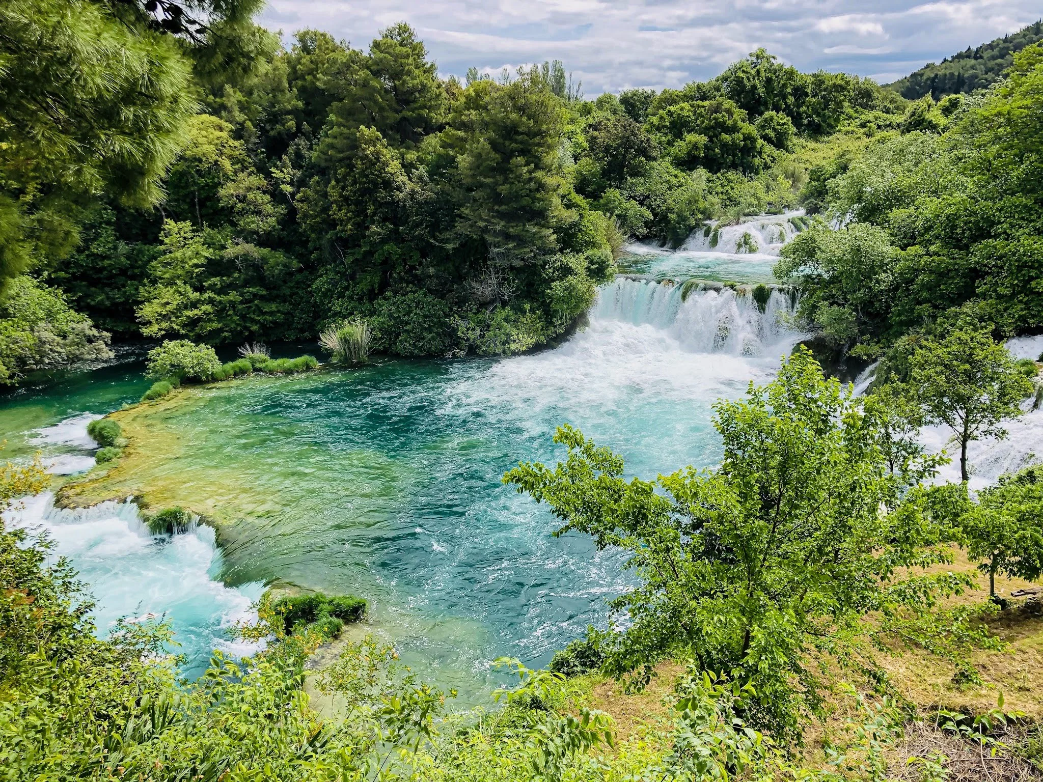 Skradinski buk at Krka National Park Croatia