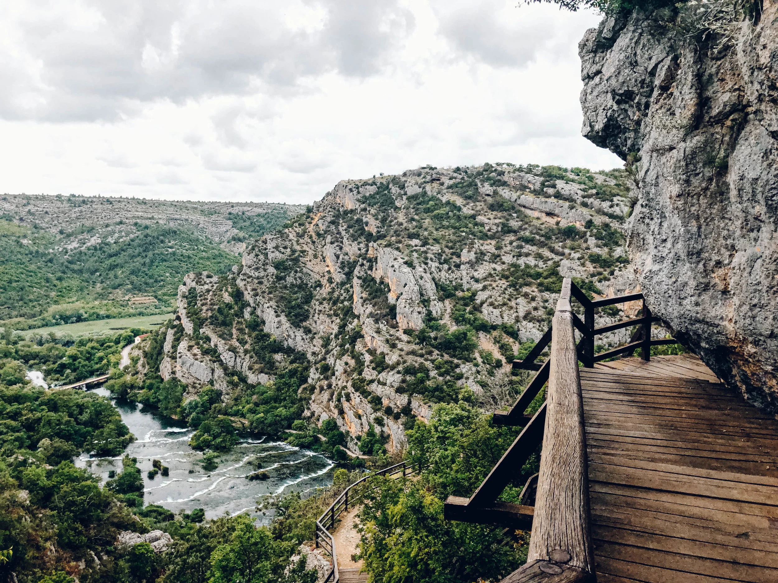 Roski Slap in Krka National Park Croatia