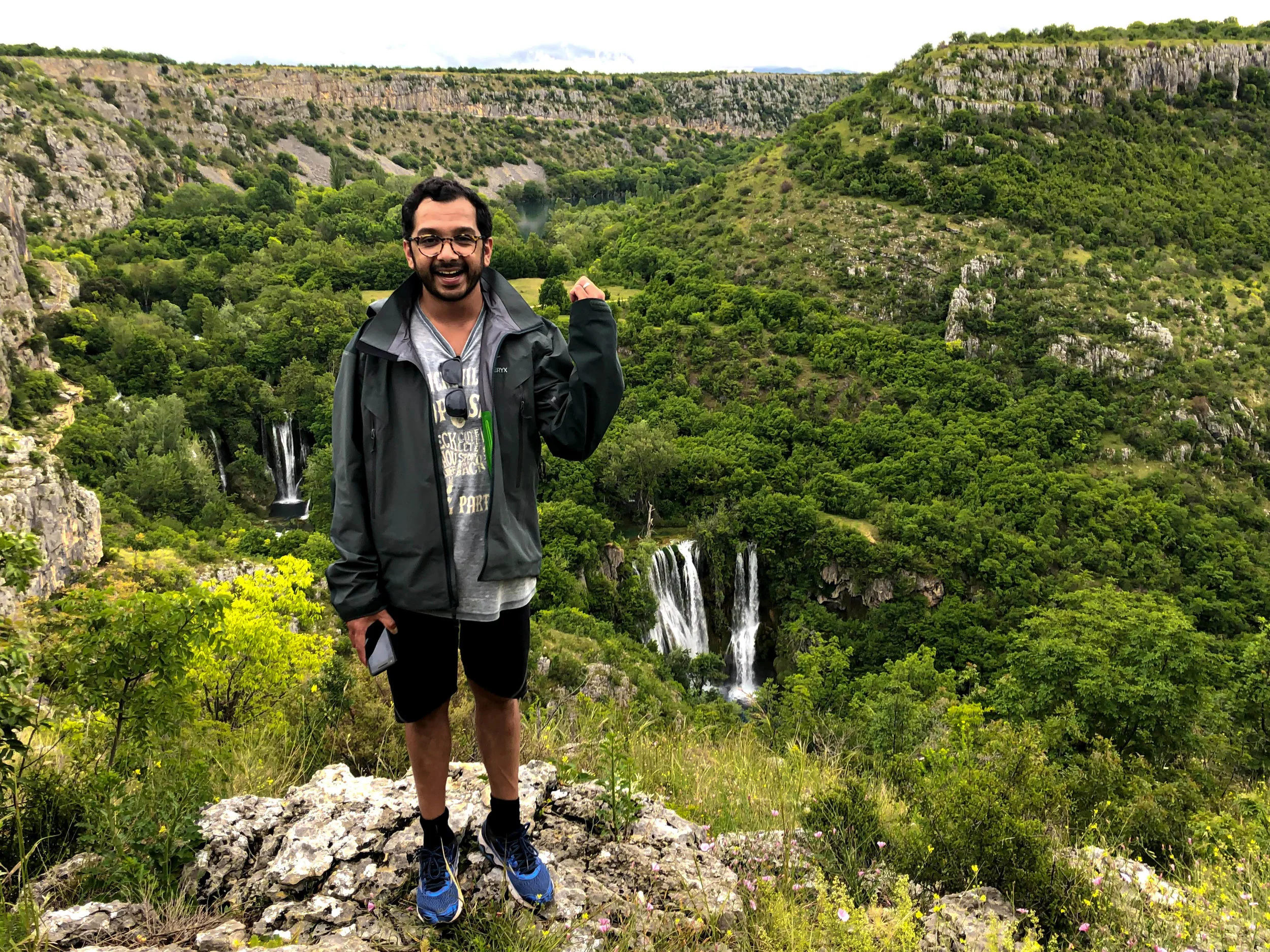Manojlovacki slap at Krka National Park