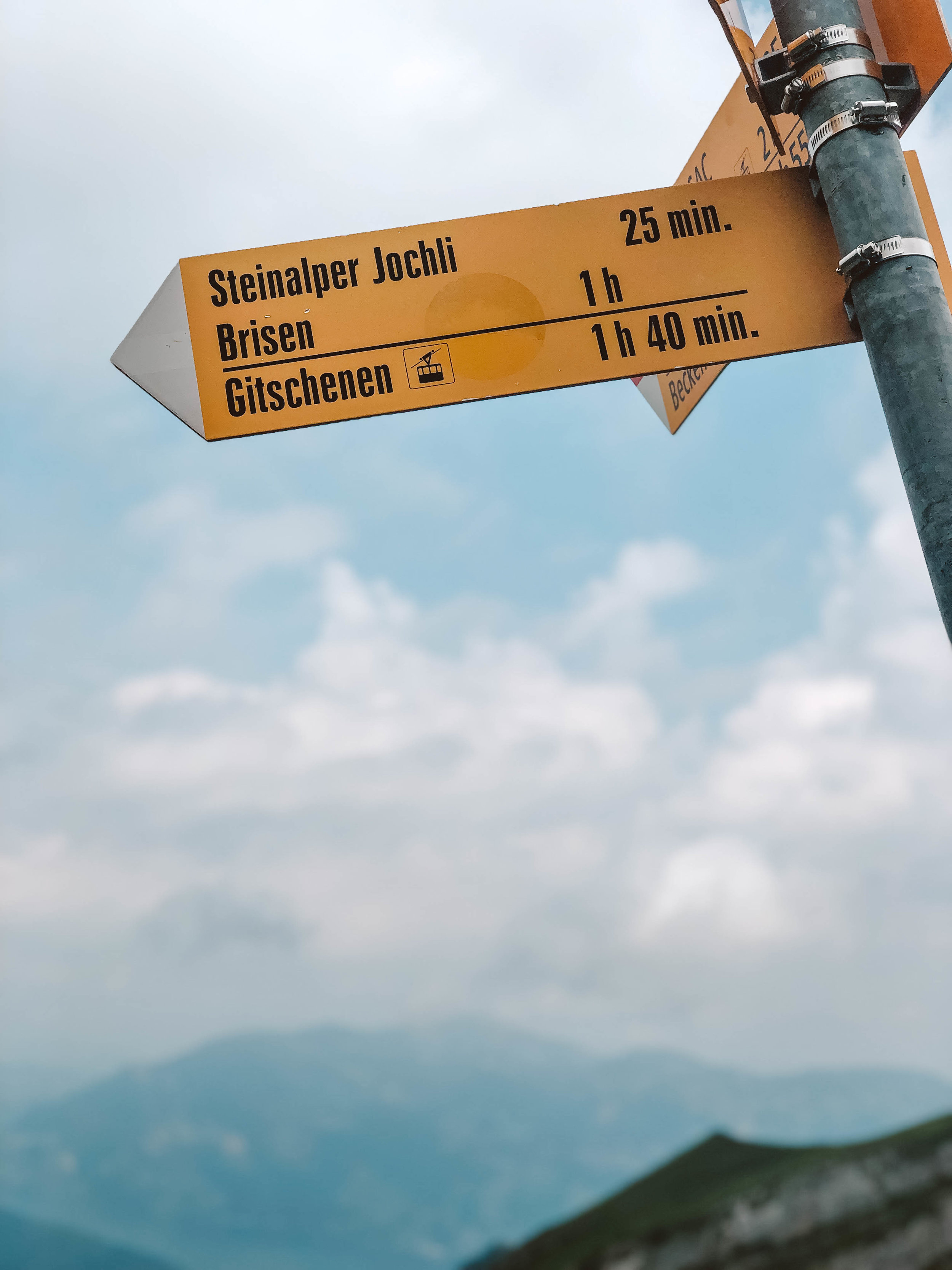 Hike up to Brisen Peak Nidwalden