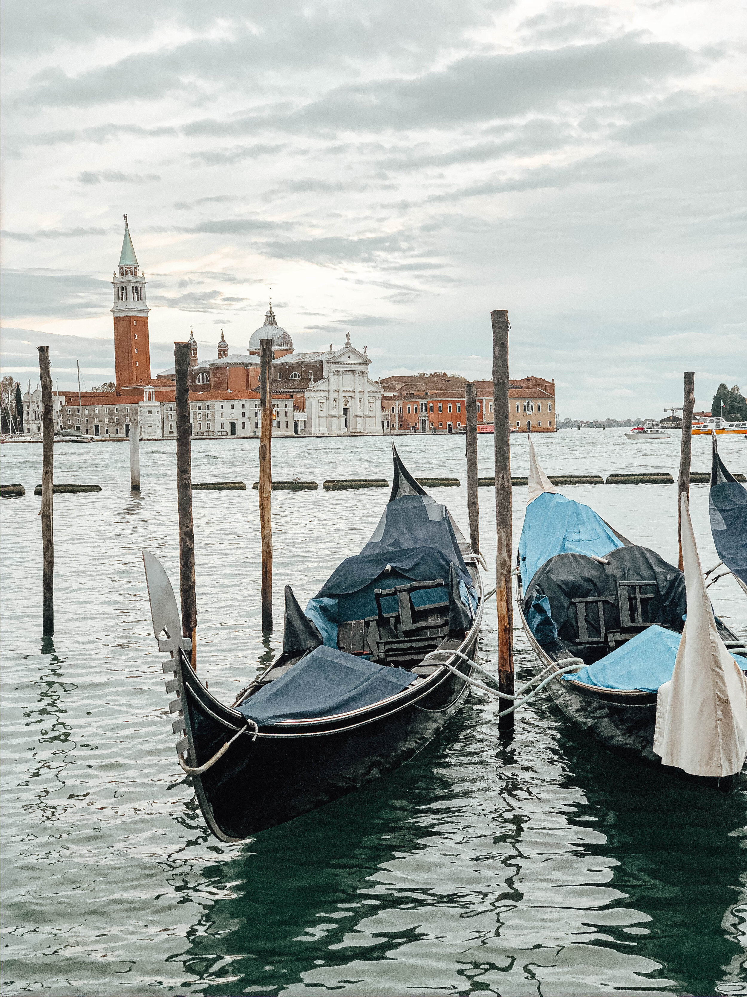 Gondolas in Venice, Italy