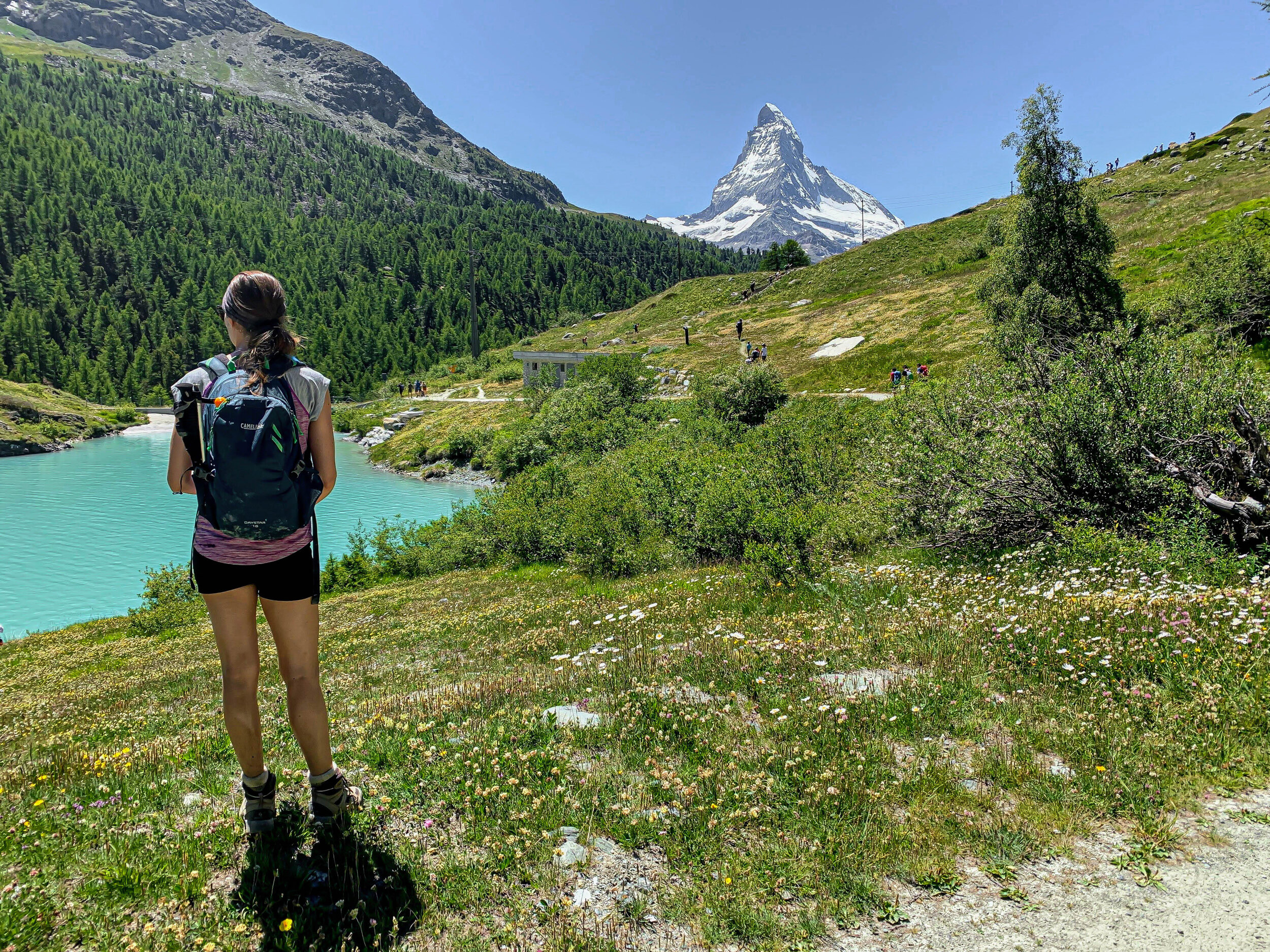 Moosjisee on 5 Lakes Trail in Zermatt