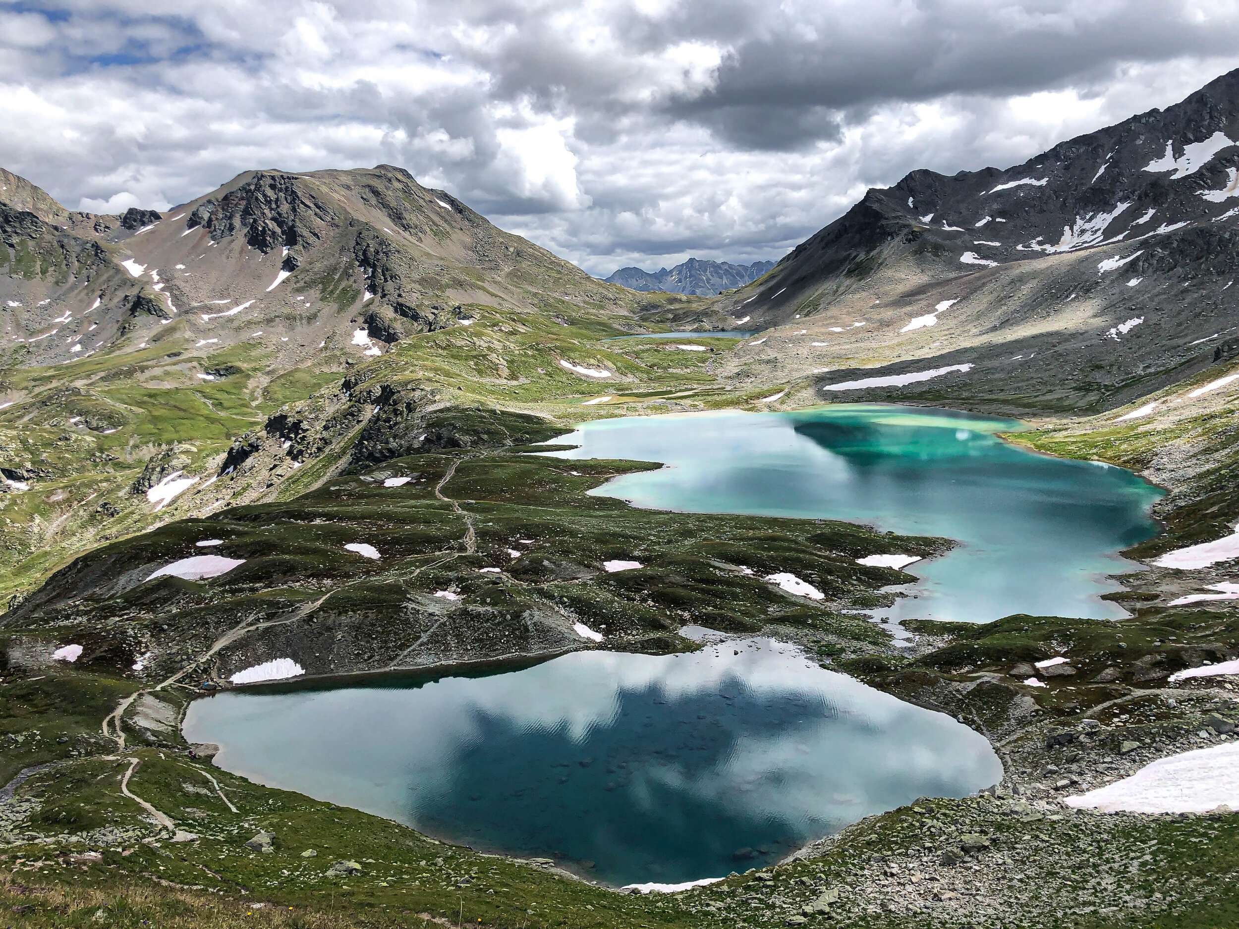 Joriseen Lakes in Graubunden