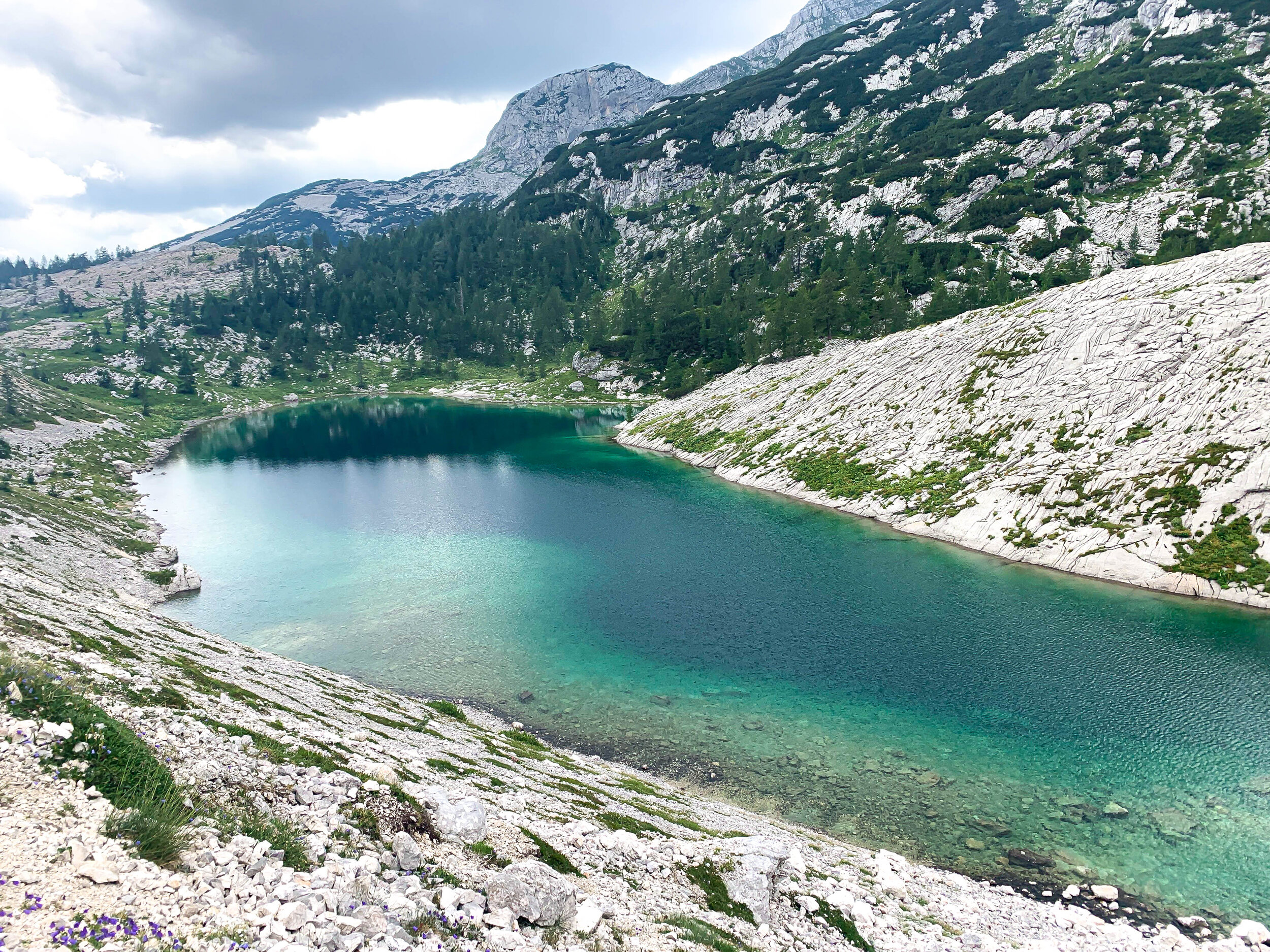 Slovenia Seven Lakes Valley Trail kidney lake.jpg
