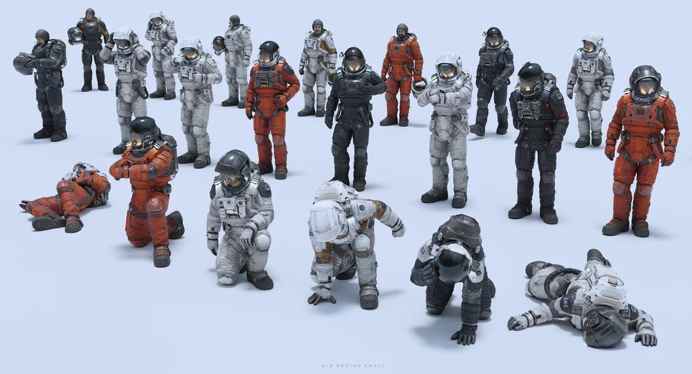 宇航员模型包