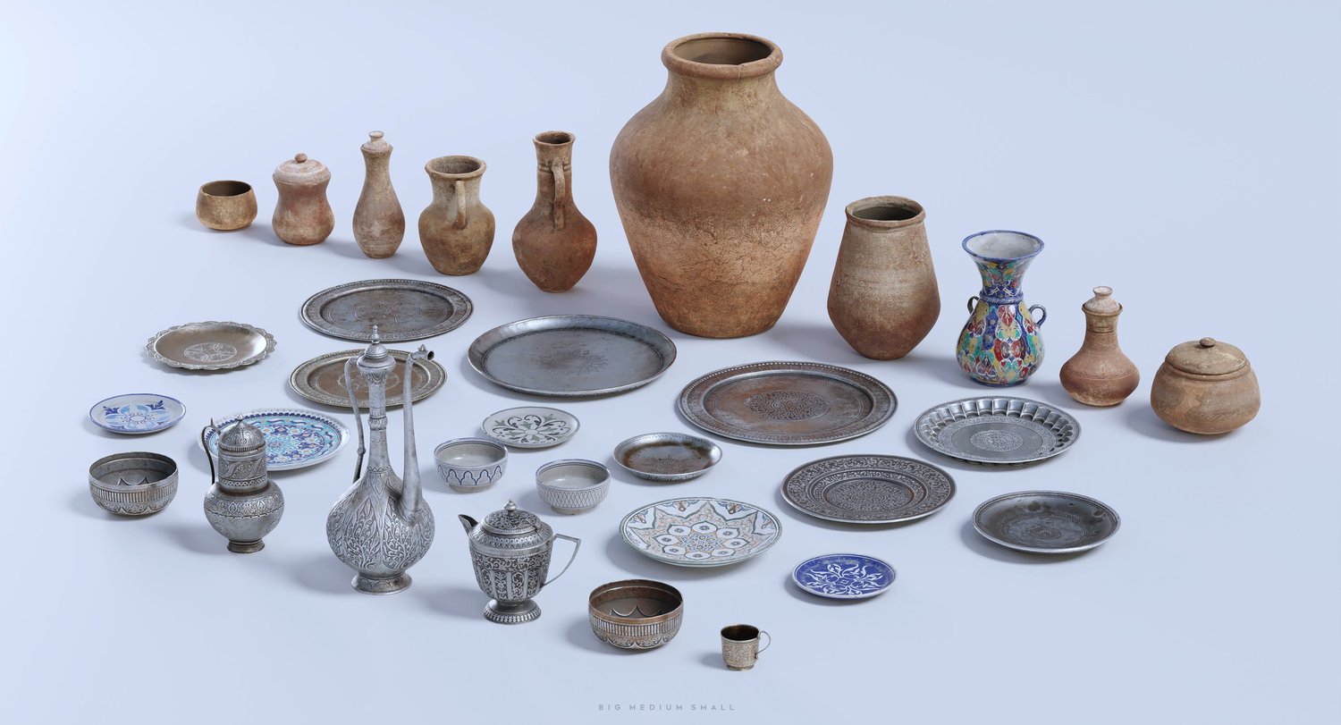 Grand Bazaar 3D Pack – Middle Eastern Market Assets | BMS — BIG/MEDIUM ...