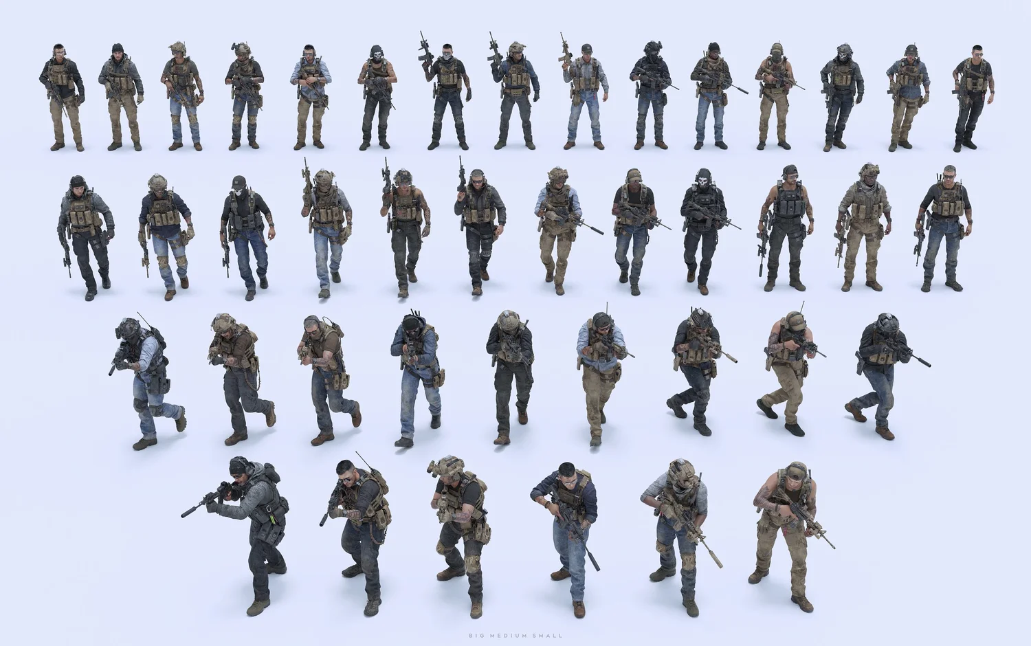 SHADOW UNIT — BIG/MEDIUM/SMALL