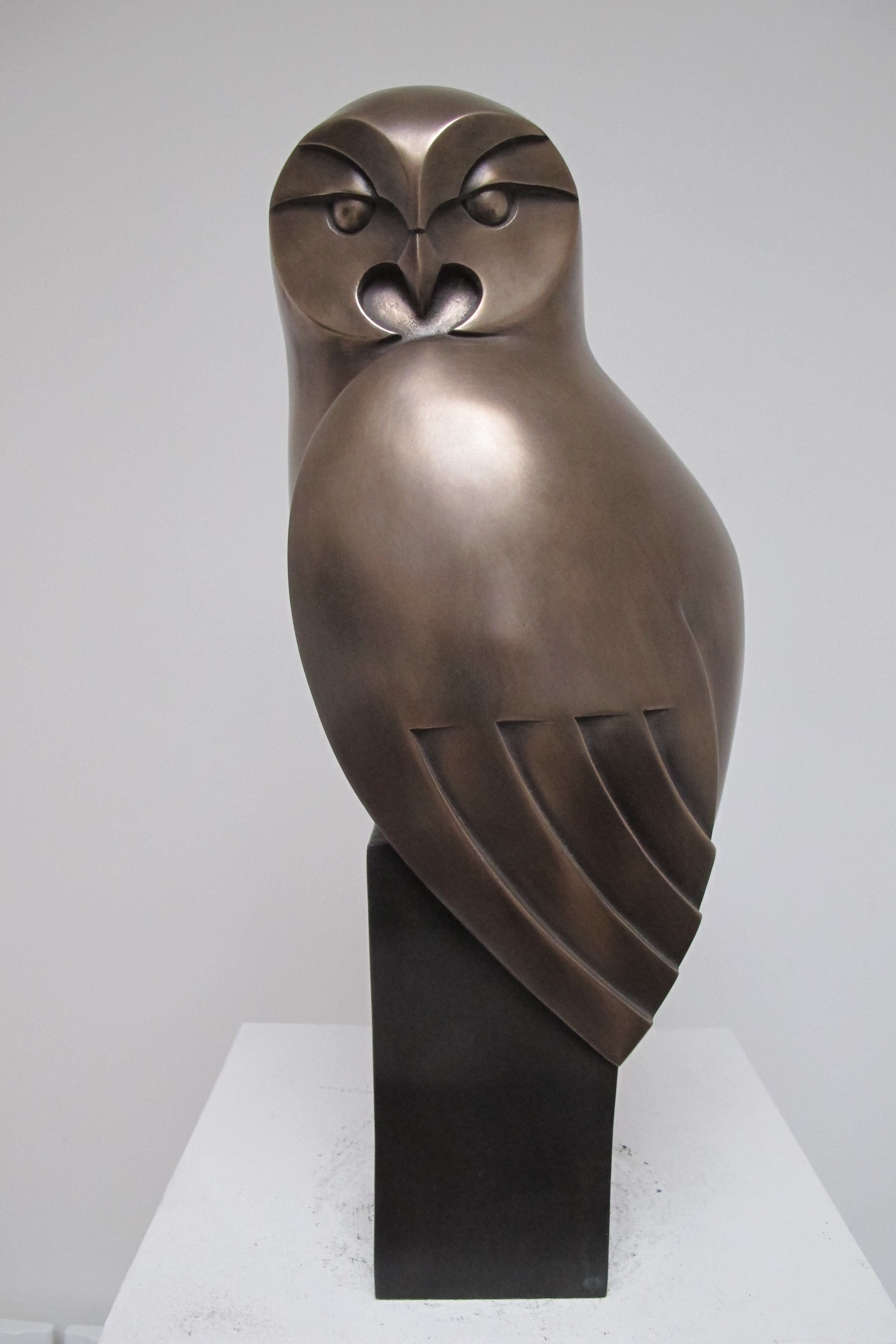 Tawny Owl side.  £650 . H 50cm