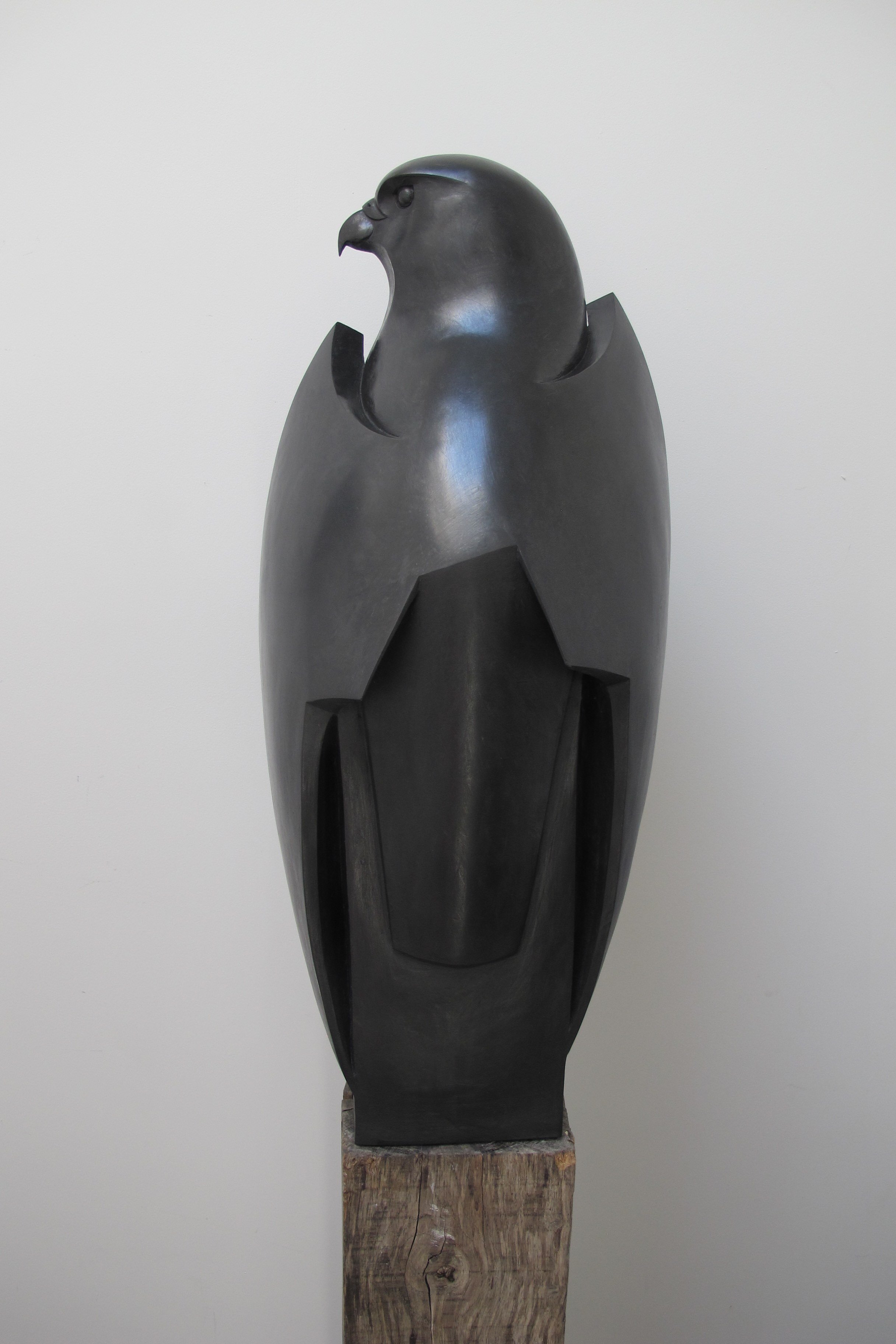 Peregrine falcon black £1250 H. 59cm