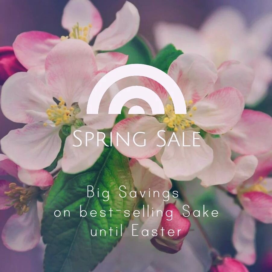 🌸🍶🌸🍶🌸🍶🌸🍶🌸🍶
.
SPRING SAKE SALE!
.
We've dropped prices on some of our favourite Sake, Shochu and Japanese beers. New items added daily. Link in bioooo x
.