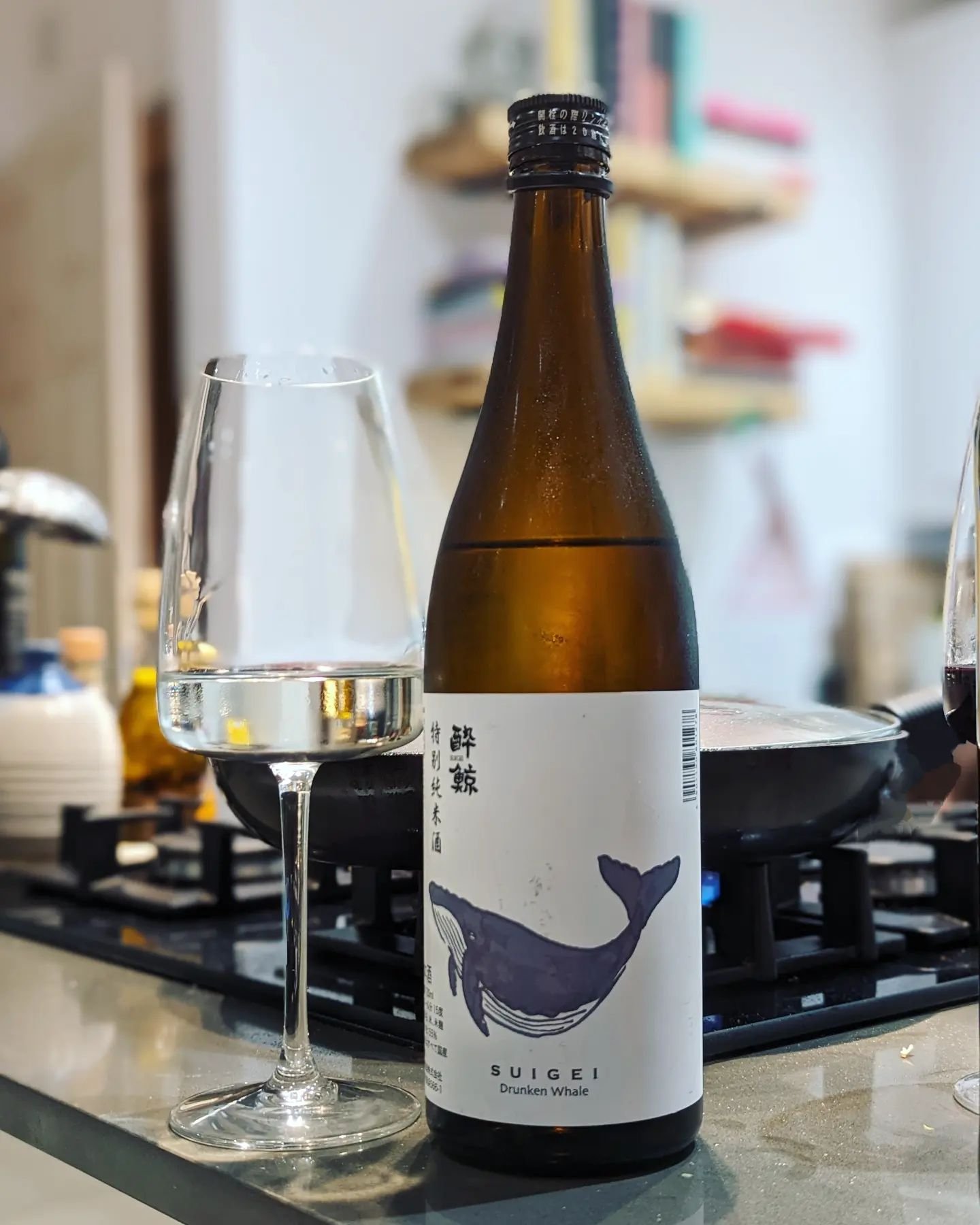 All Hail The Whale! 🐳
.
Suigei Tokubetsu Junmai, from Kochi prefecture 🇯🇵'. Founded in 1872, Suigei is named after the feudal lord who once ruled the area, nicknamed &ldquo;the drunken lord of the sea with whales.&rdquo;, because he drank like a w