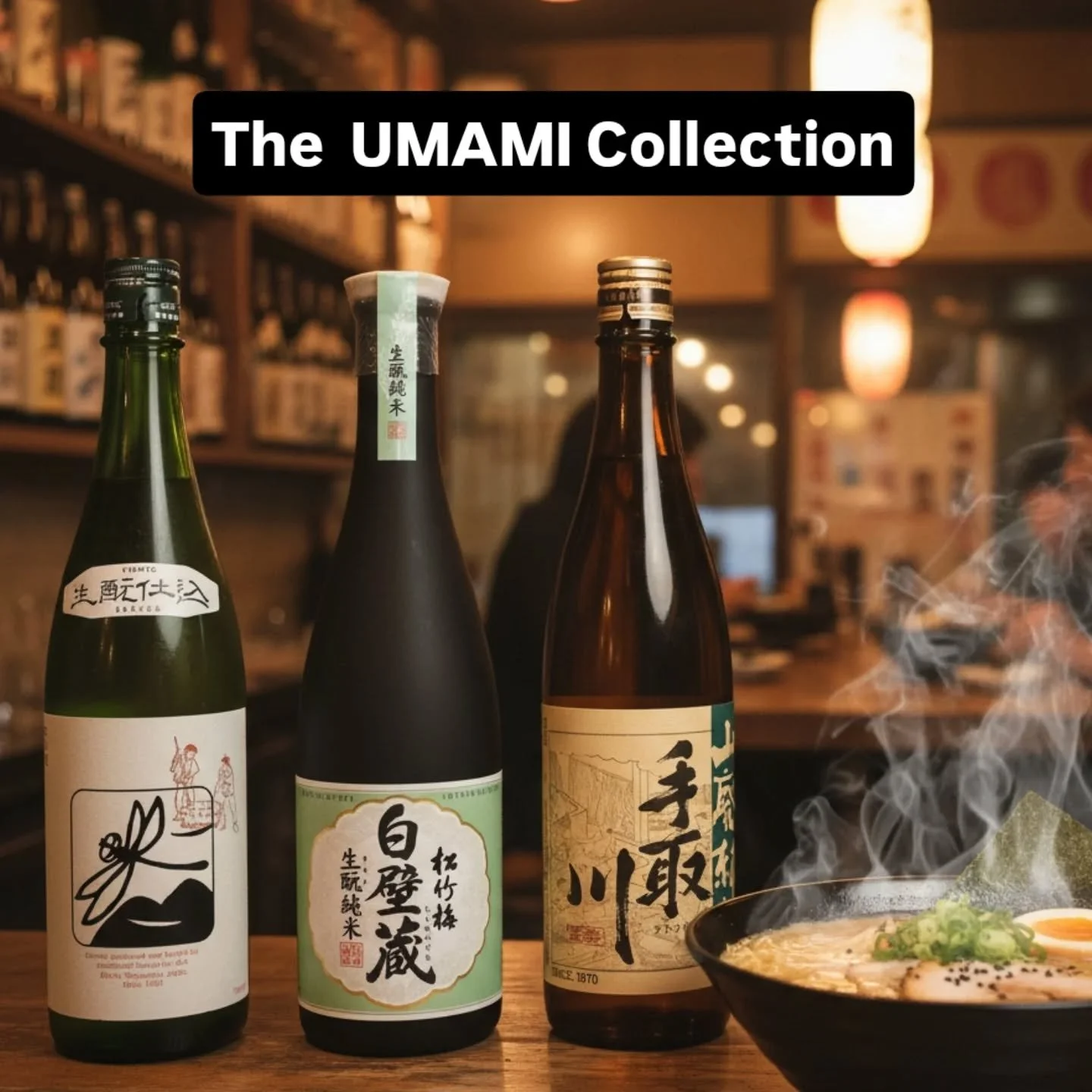 NEW DROPS 🍶🍶🍶

Unlock the fifth taste sensation with our UMAMI Tasting Set. Part of our Sommelier Tasting Series, this food-loving bundle of rich sake places the enigmatic flavour of umami front and centre. Crafted using traditional Kimoto and Yam