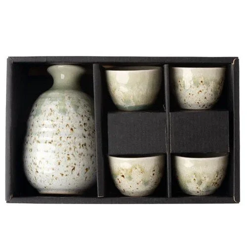 GreenDripSakeSetforFour280ml5.jpg