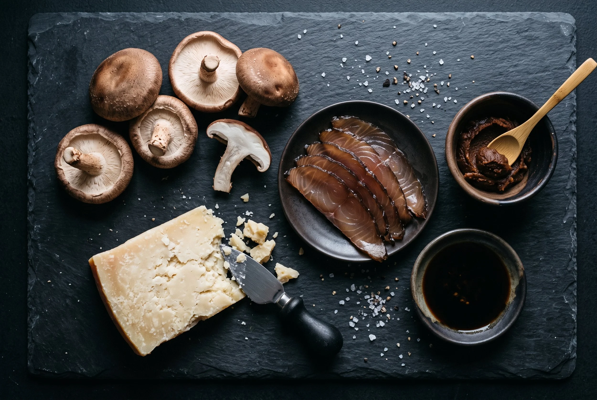 Umami packed food that pairs with rich sake