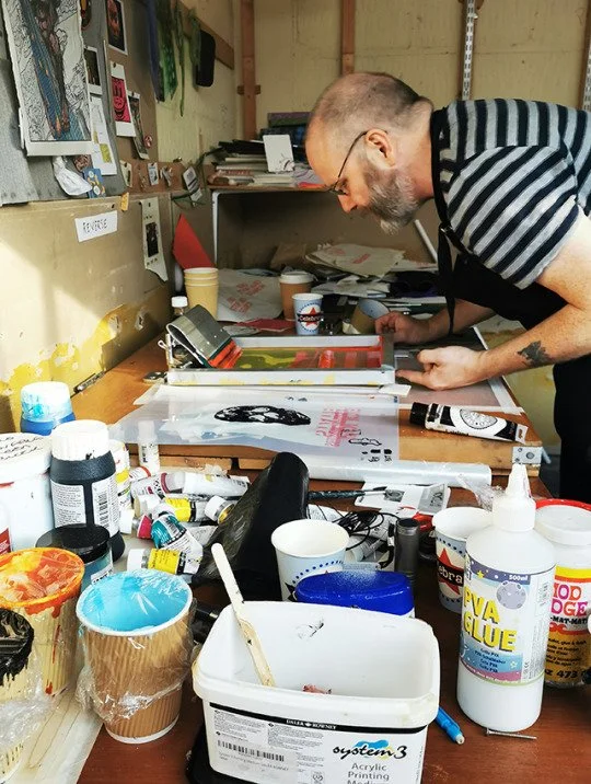 Screen Printing with Sean Azzopardi