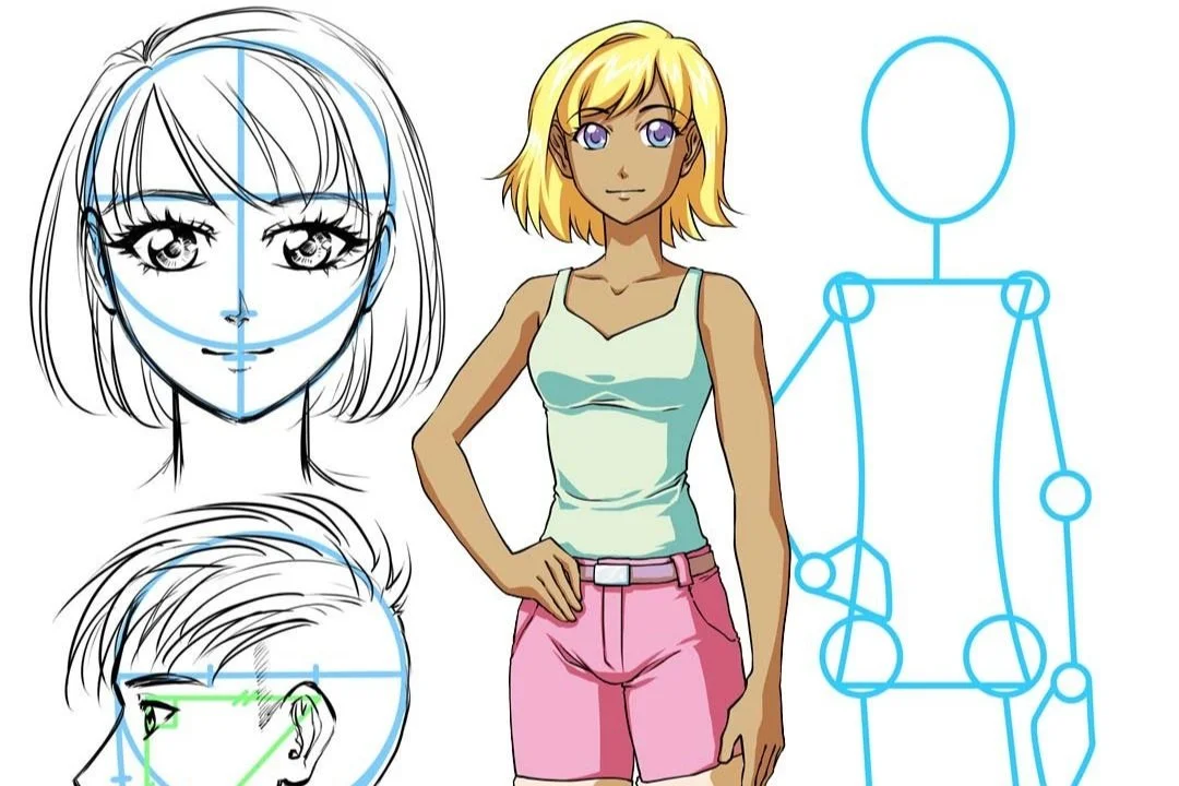 Let's Draw Manga Characters!