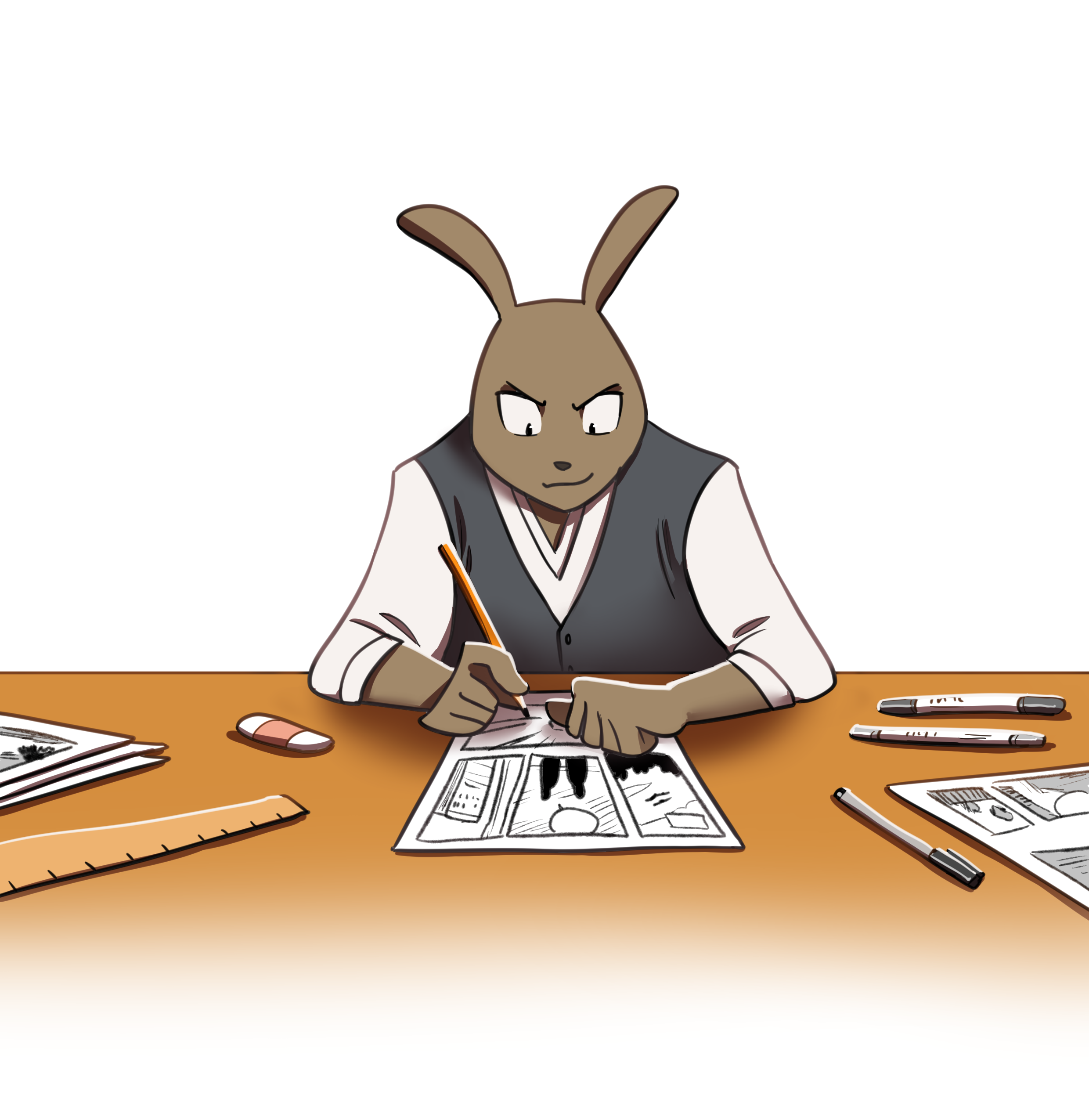 Create Your Own Yonkoma (4-panel) Comic Story!