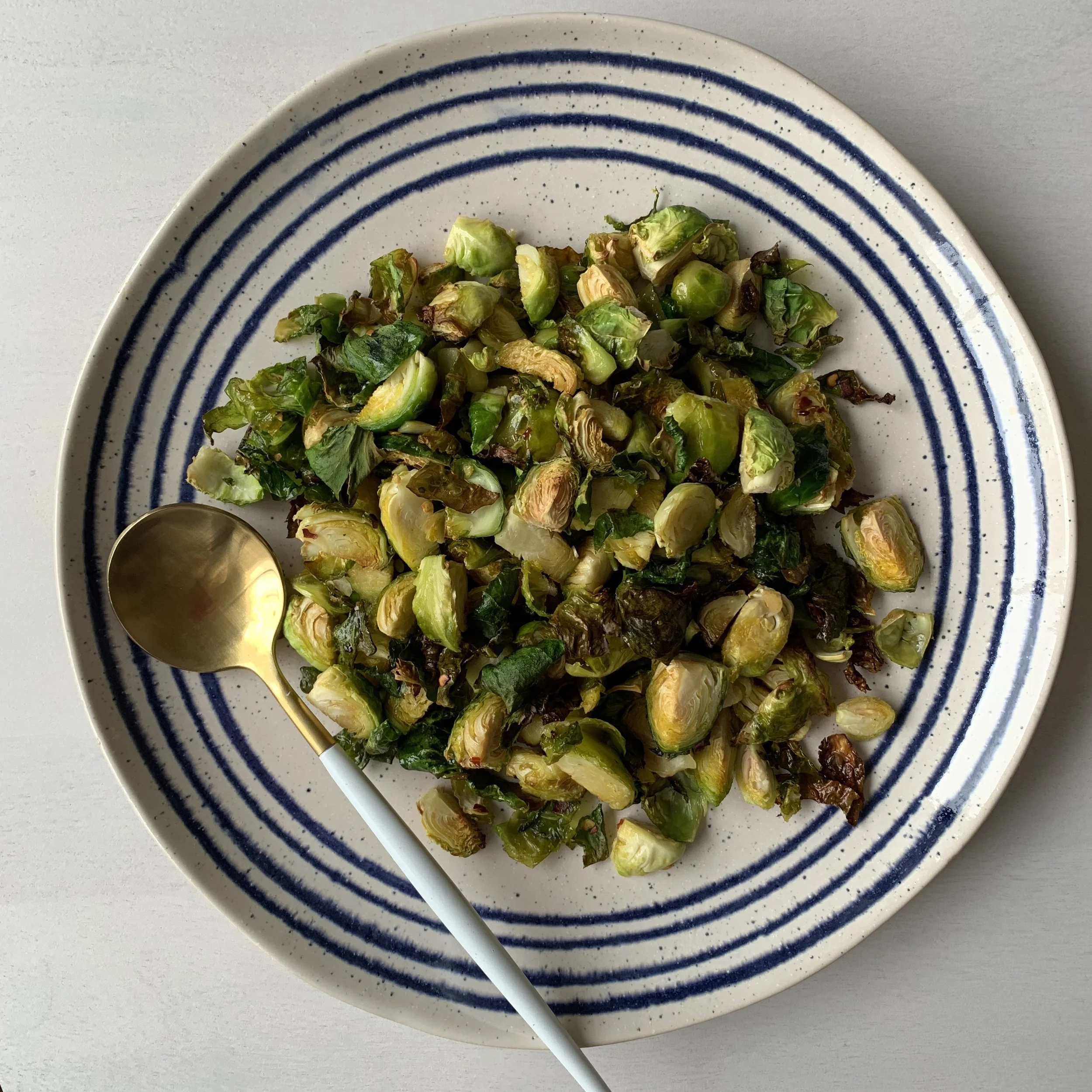 Hot Honey Brussels Sprouts