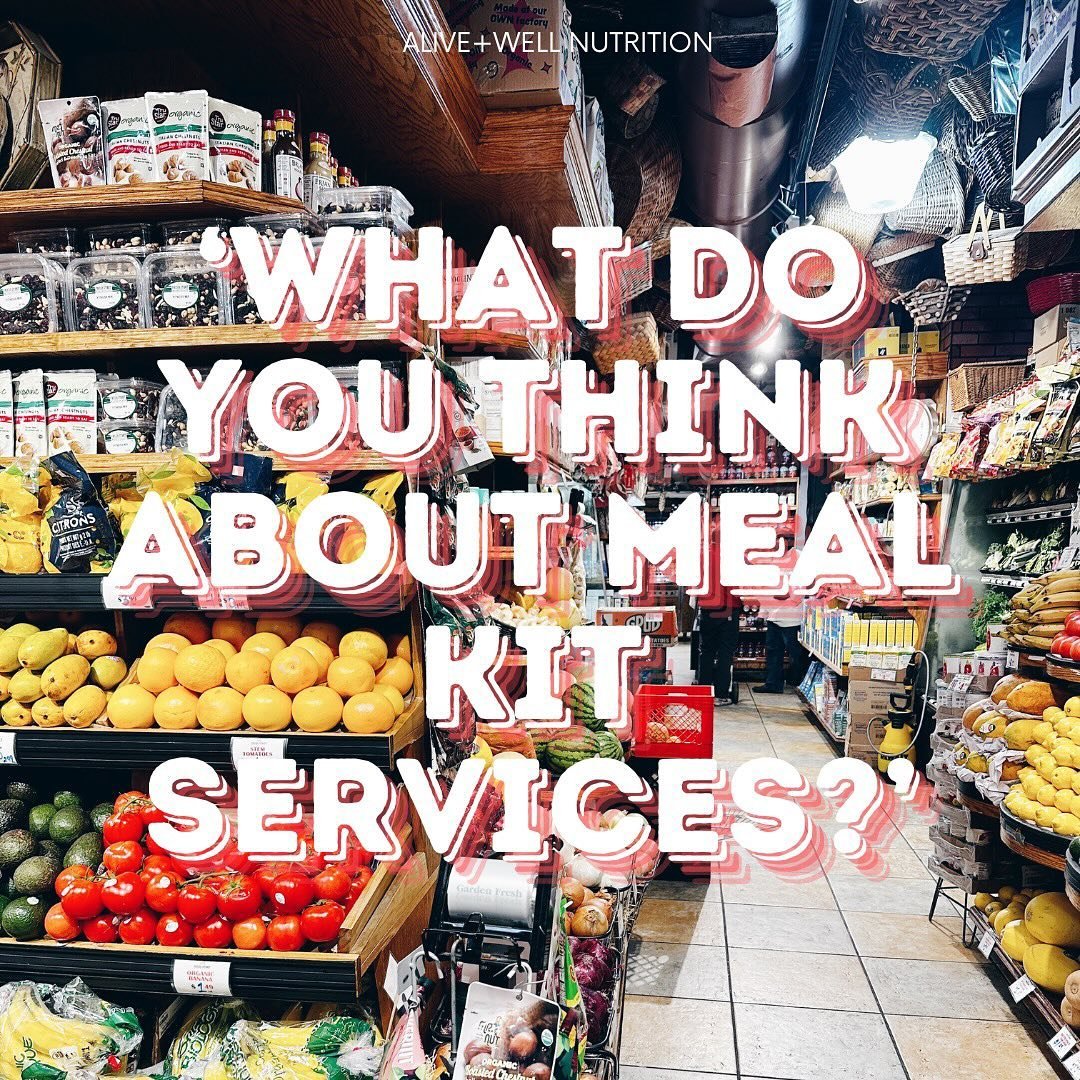will never land a paid partnership from a meal kit service after this, but oh well! 🤪

.
#nycnutritionist #nycnutrition #nycdietitian #dietitiantips #mealkits #mealkit #dinnerrecipes #instavegan #vegansofig #plantbased #wfpb #nutritionfacts #nutriti